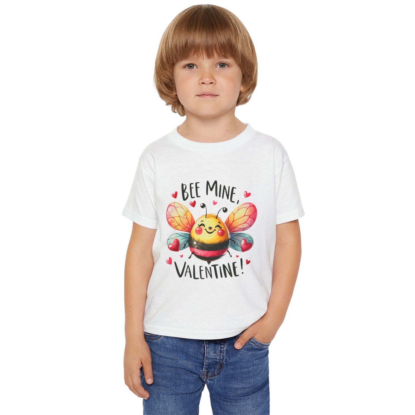 "Bee Mine, Valentine!" Toddler T-Shirt