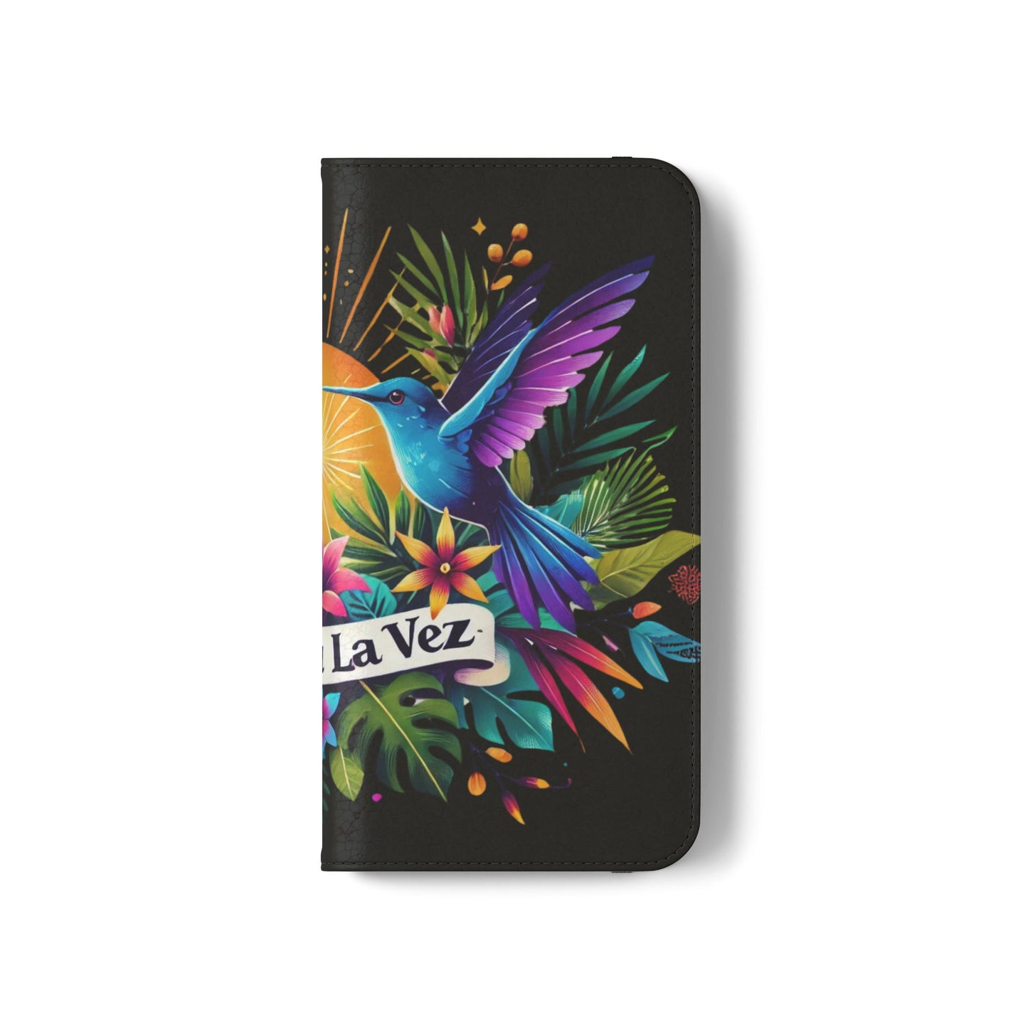 "Un Día a La Vez" Vibrant Midnight Flip Case