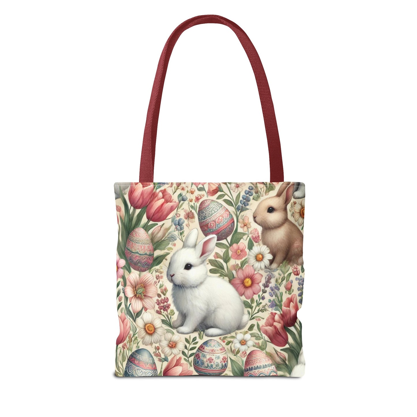Spring Meadow Bunny Tote Bag🌸🐰
