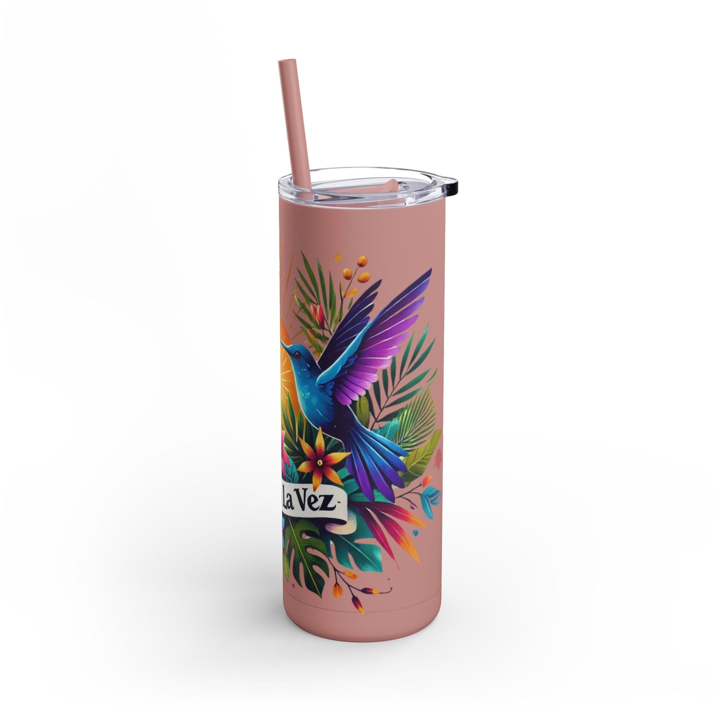 "Un Día a La Vez" Skinny Tumbler (20oz)