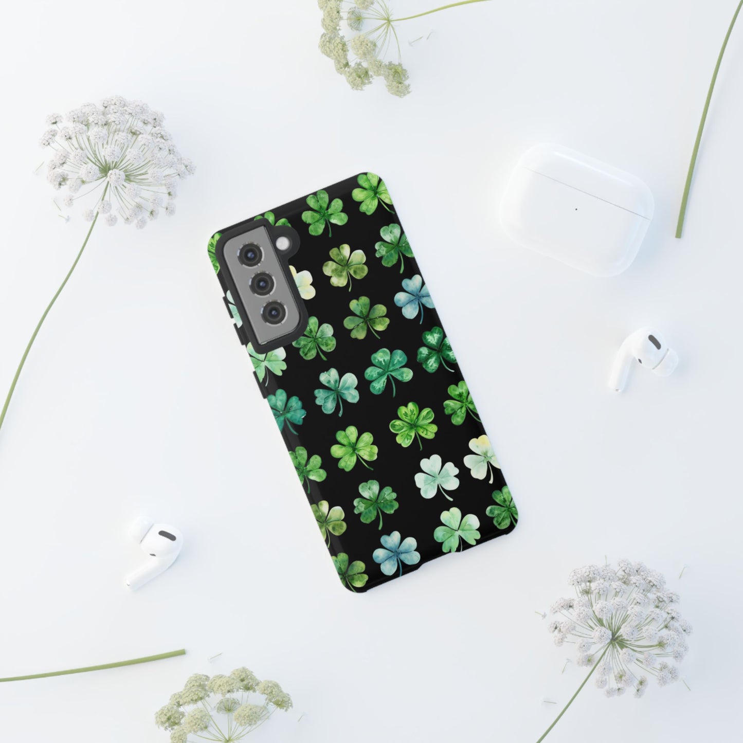 Lucky Streak 🍀 Tough Phone Case – Dual Layer Protection, Matte or Glossy
