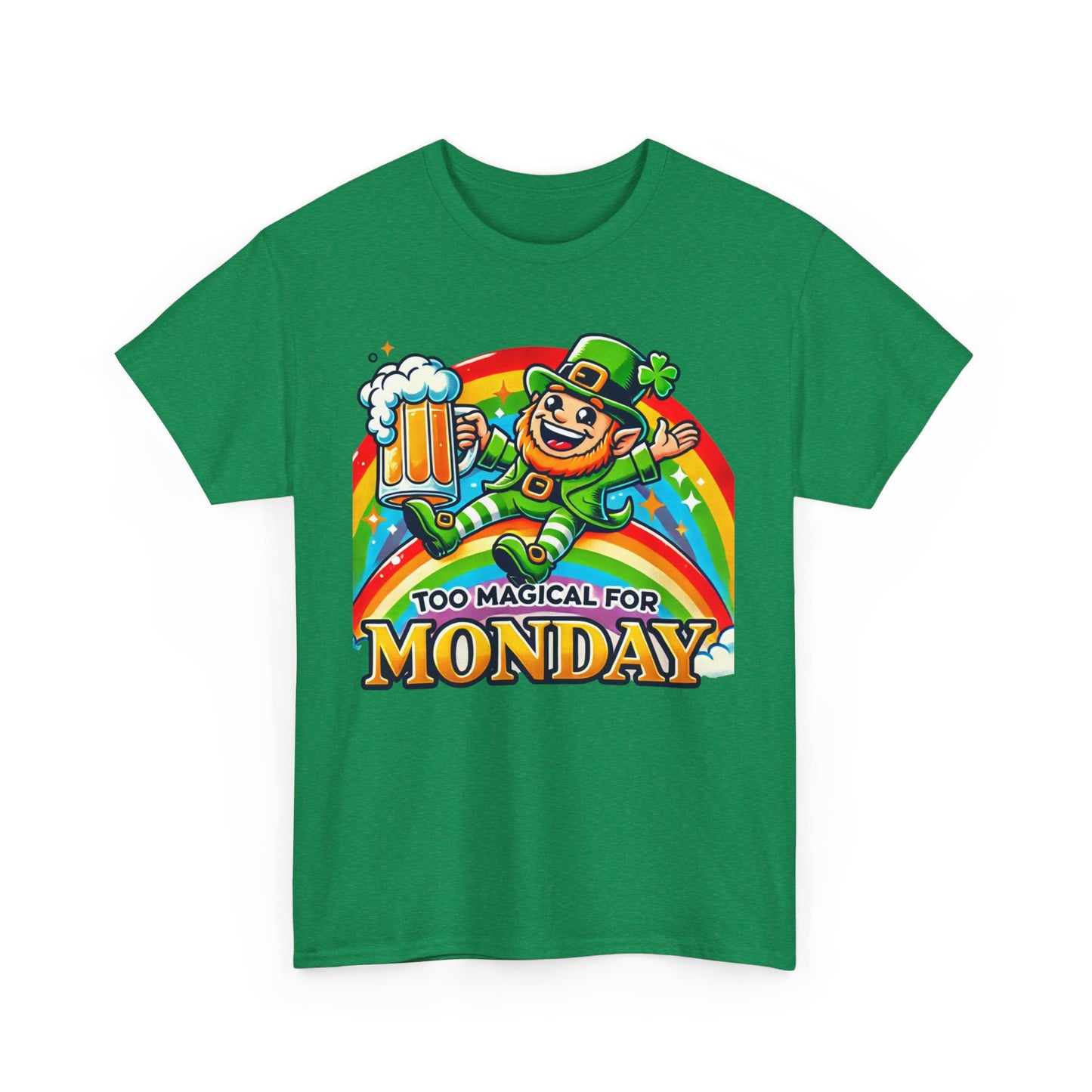 "Too Magical for Monday" St. Patrick’s Day Shirt – Unisex Lucky Tee