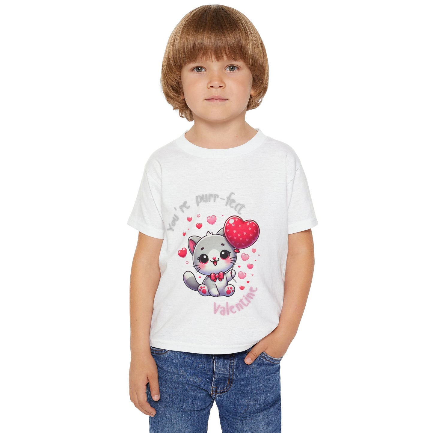 "You're Purr-fect, Valentine" Toddler T-Shirt