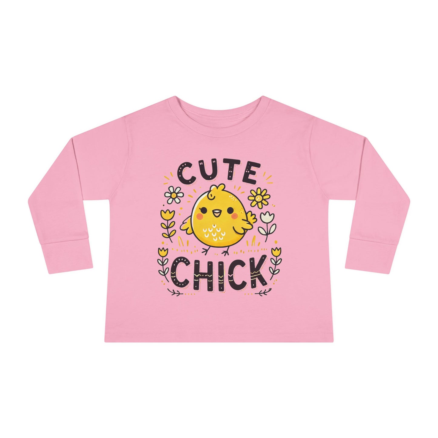 “Cute Chick” – Toddler Long Sleeve Tee