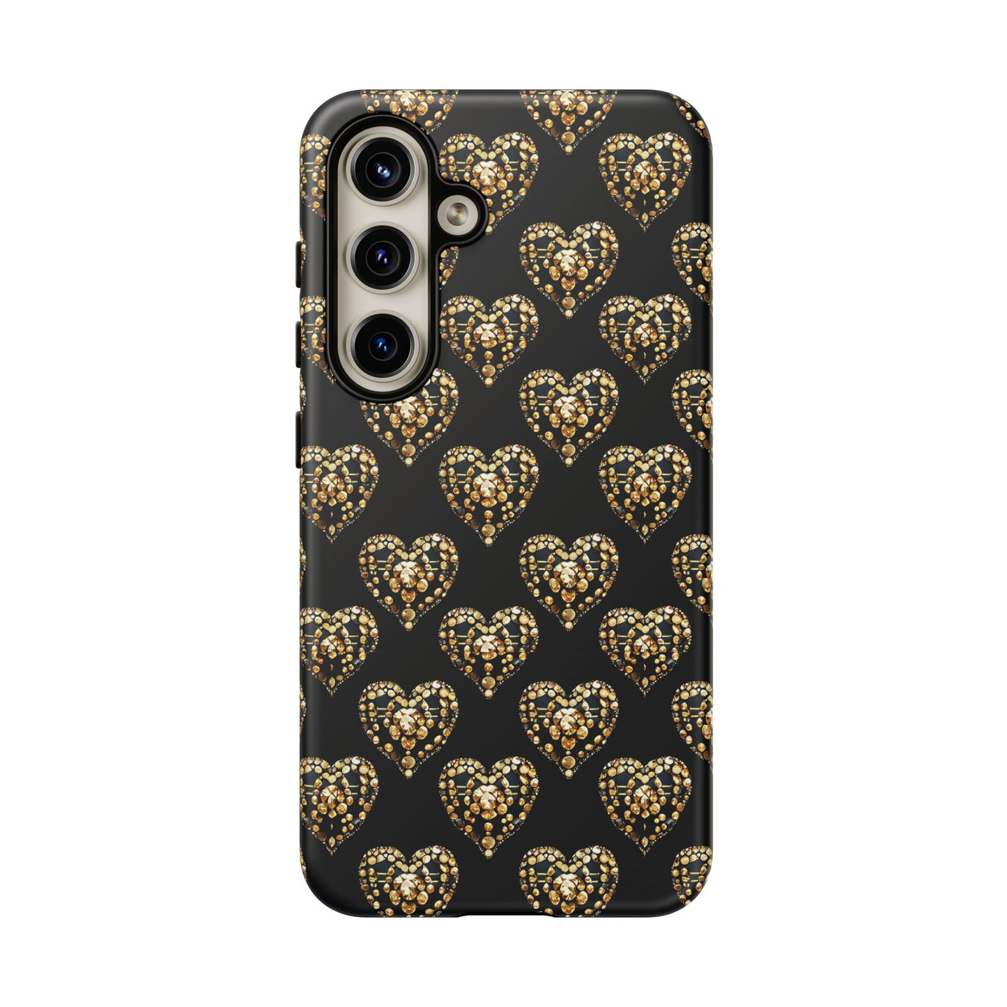 Golden Heart Luxe Phone Case