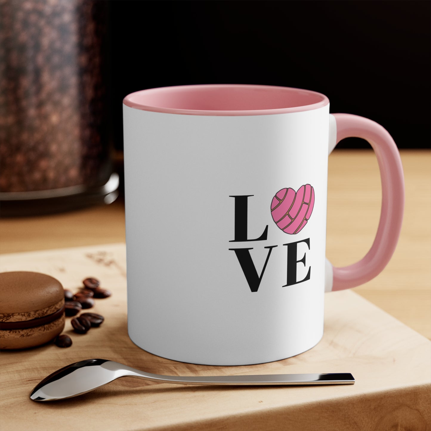 "Love Conchas" Accent Mug