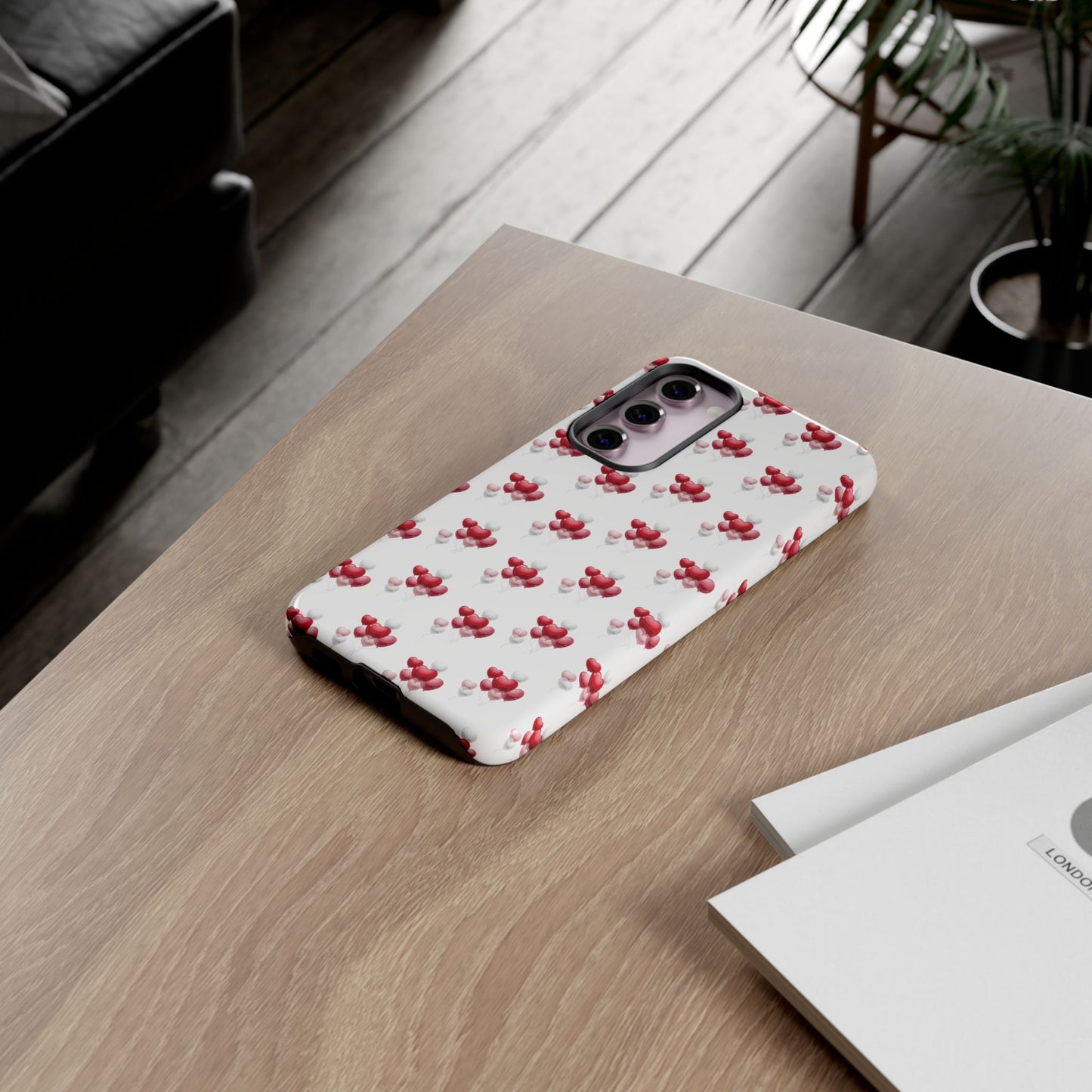 Floating Hearts Tough Phone Case