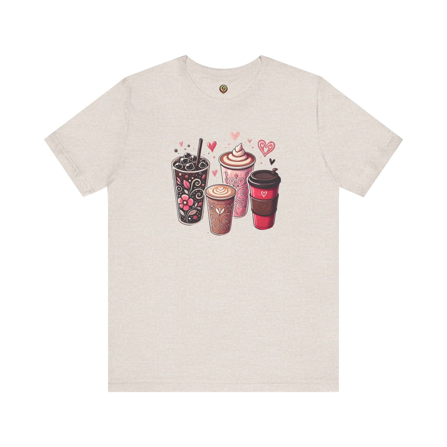 "Cup of Love" Coffee Lovers Tee