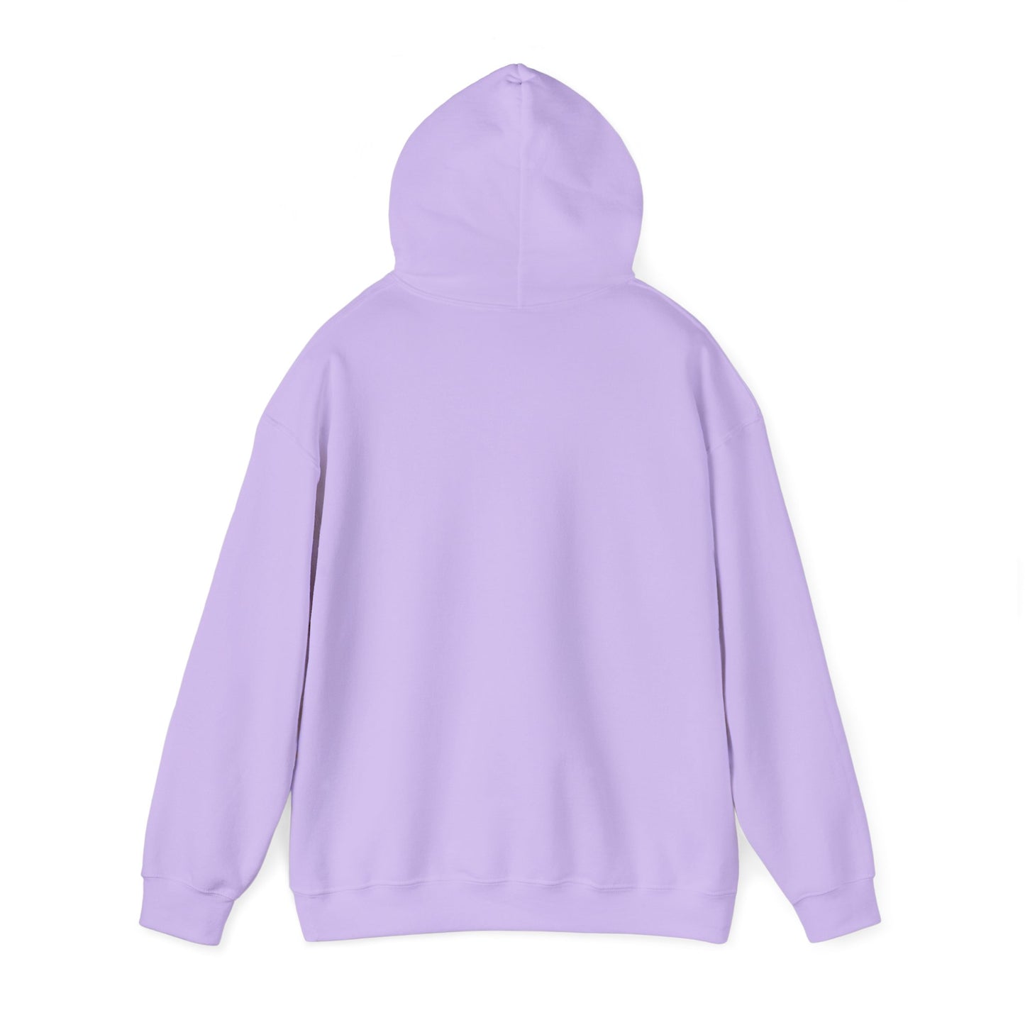 Heart & Paws Unisex Hoodie – Purple & Black Paw Prints