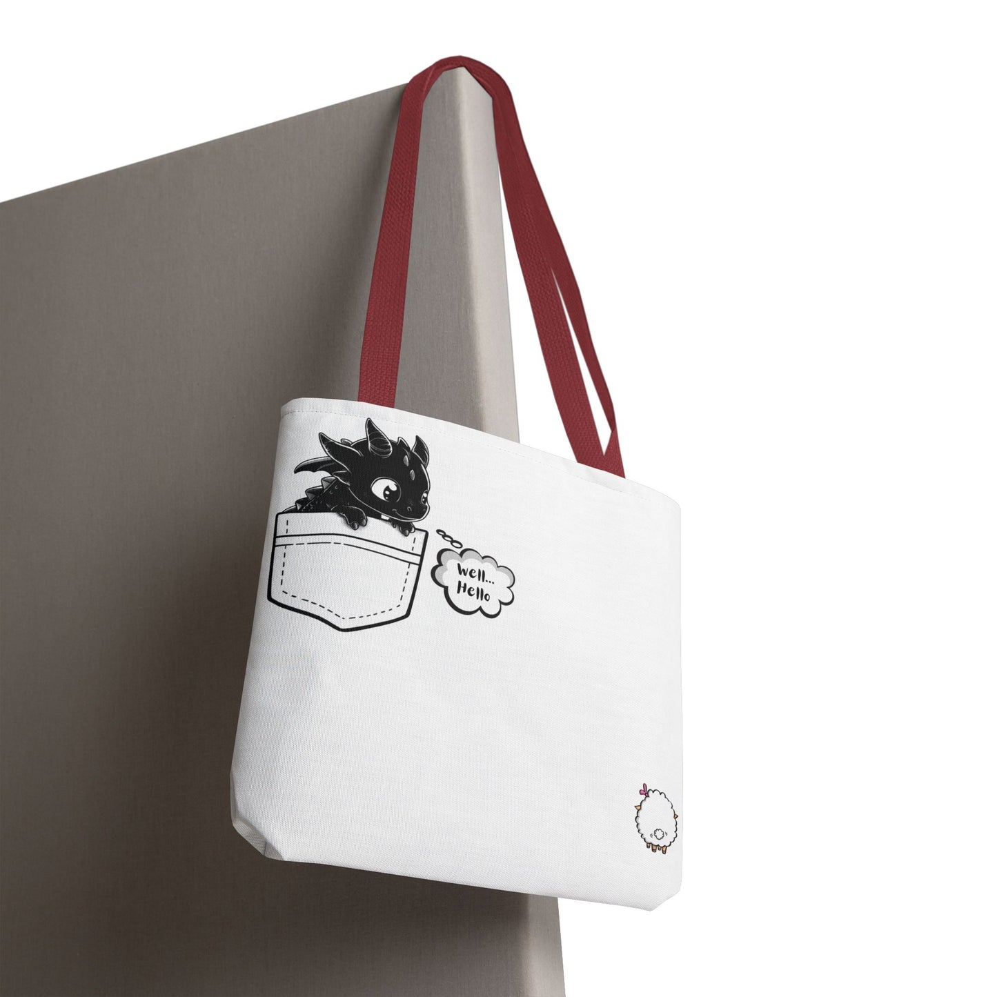 Well… Hello, Snack—I Mean, Friend Tote 🐉😏