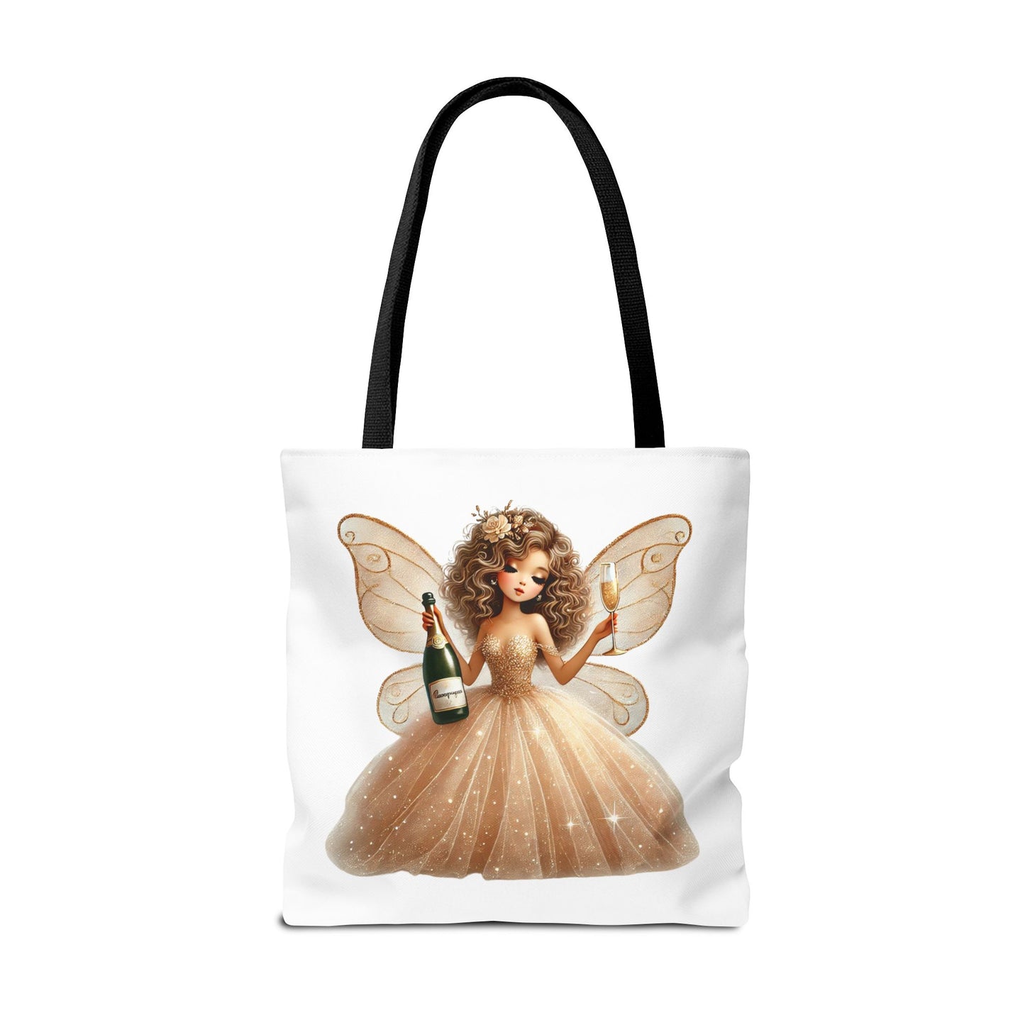Golden Belle of Champagne Dreams – Luxe Tote Bag
