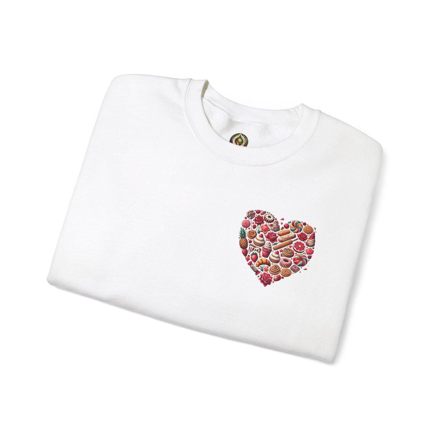 "Love in Every Stitch" Crewneck Sweatshirt