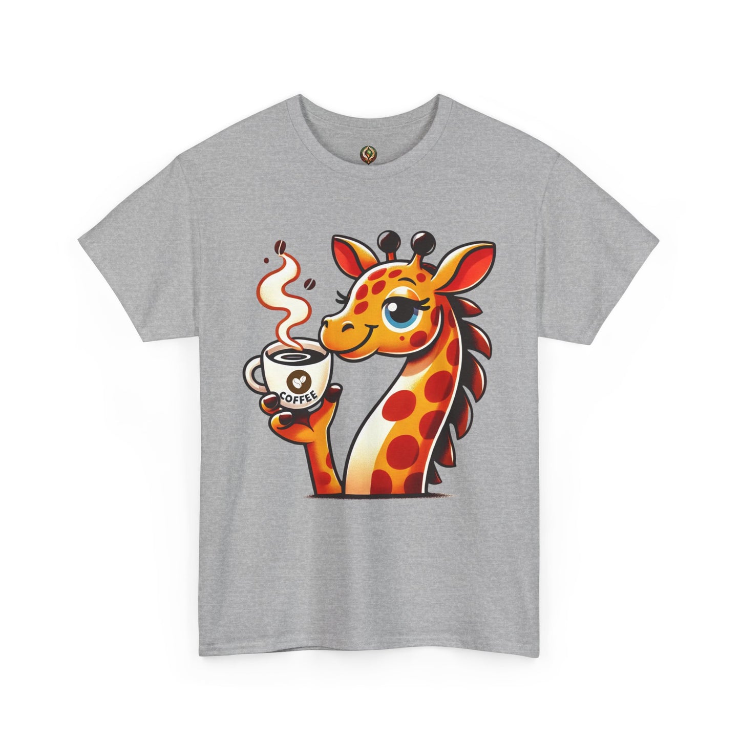 "Sassy Giraffe Coffee Lover" Unisex Tee
