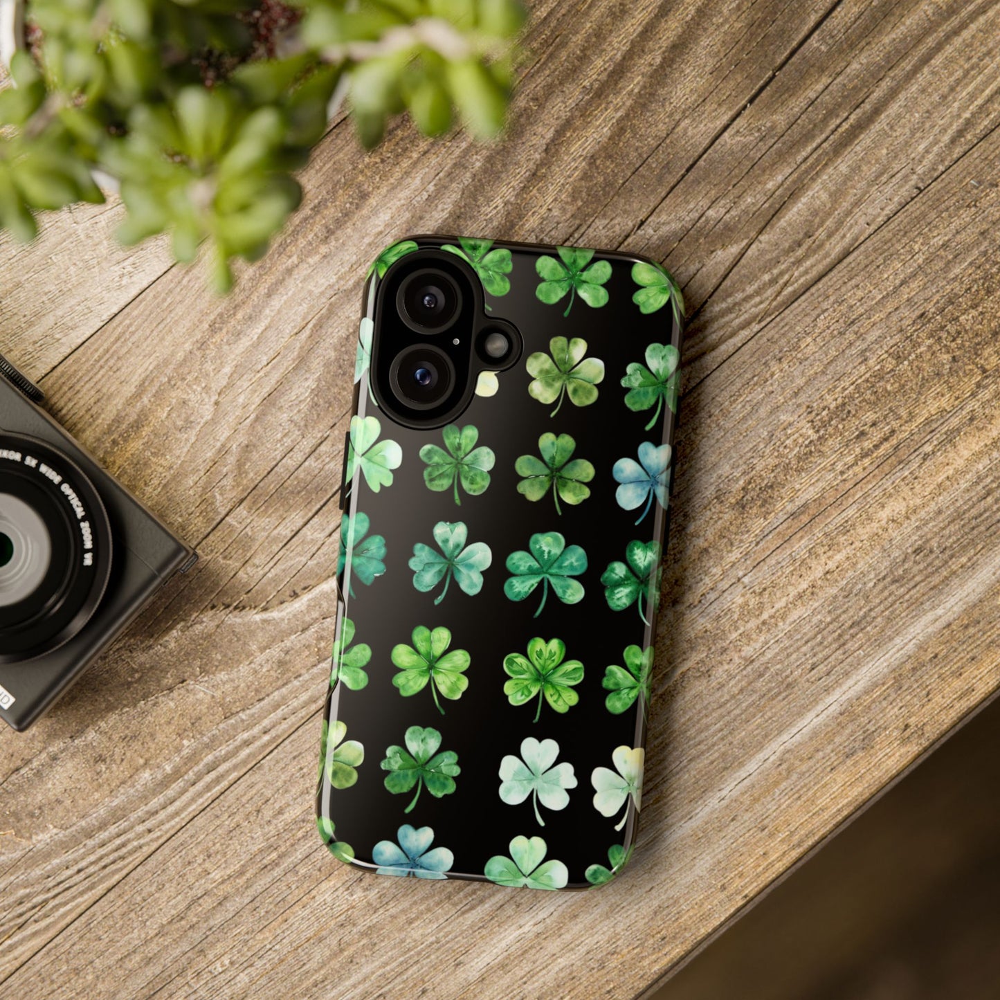 Lucky Streak 🍀 Tough Phone Case – Dual Layer Protection, Matte or Glossy