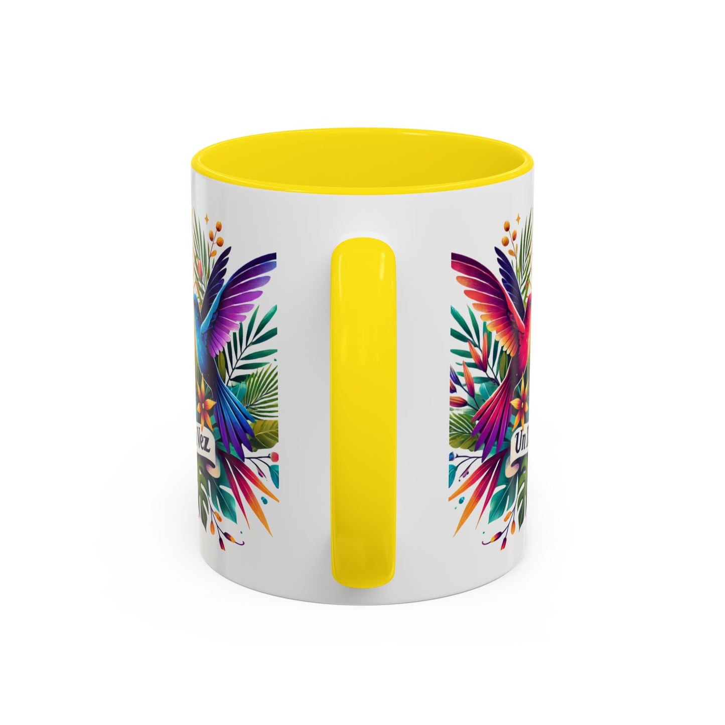 "Un Día a la Vez" Accent Coffee Mug (11oz, 15oz)