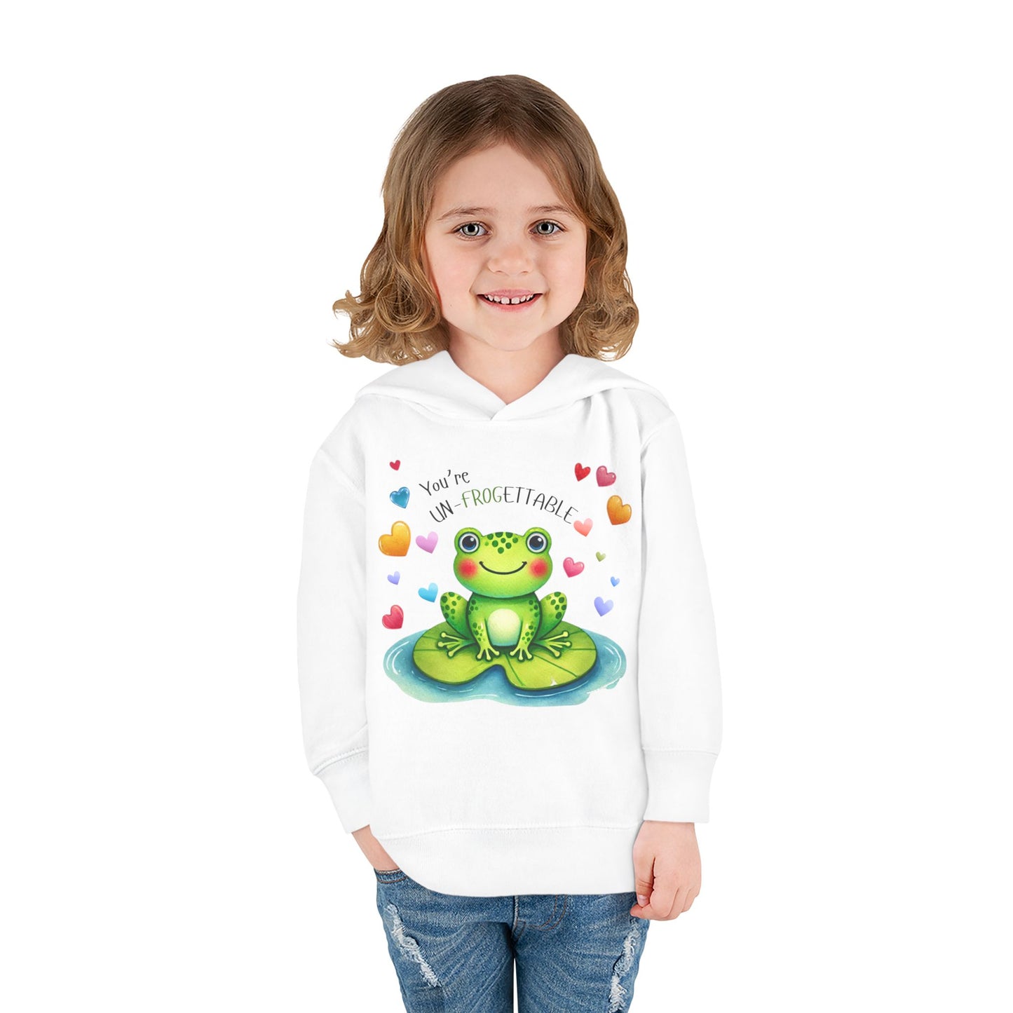 "Un-Frogettable Love" Toddler Hoodie