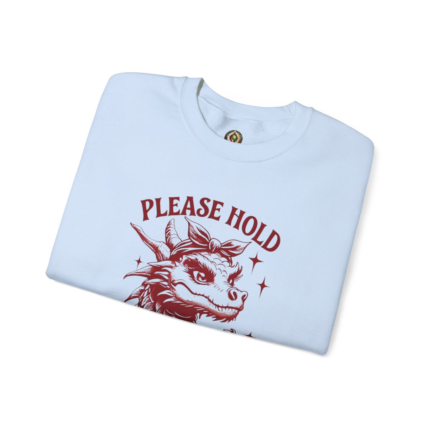 Please Hold, Sarcasm Loading Crewneck Sweatshirt β Snarky & Snuggly π