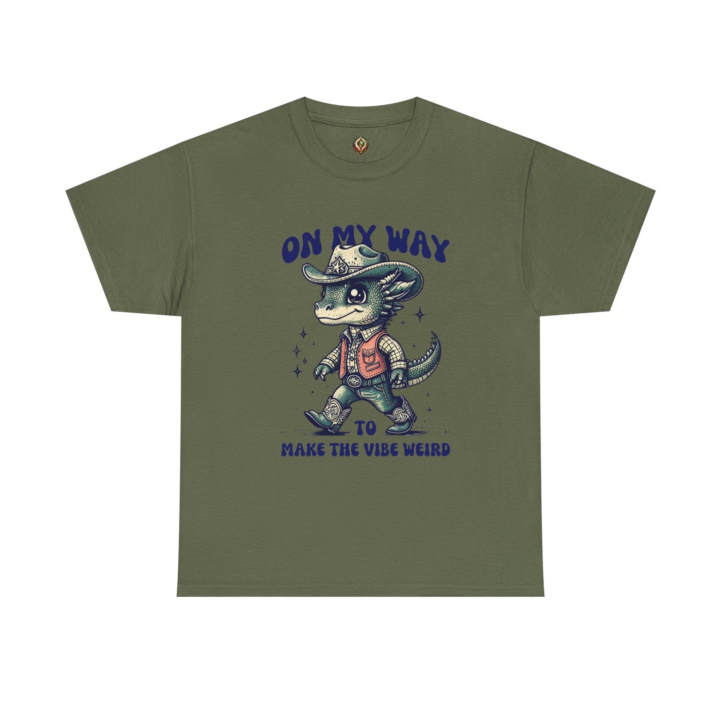On My Way to Make the Vibe Weird π₯ Cowboy Dragon Unisex Tee