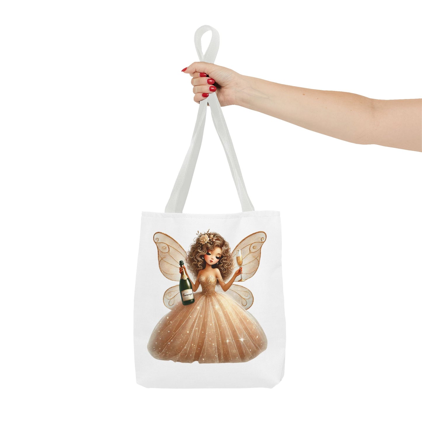 Golden Belle of Champagne Dreams – Luxe Tote Bag