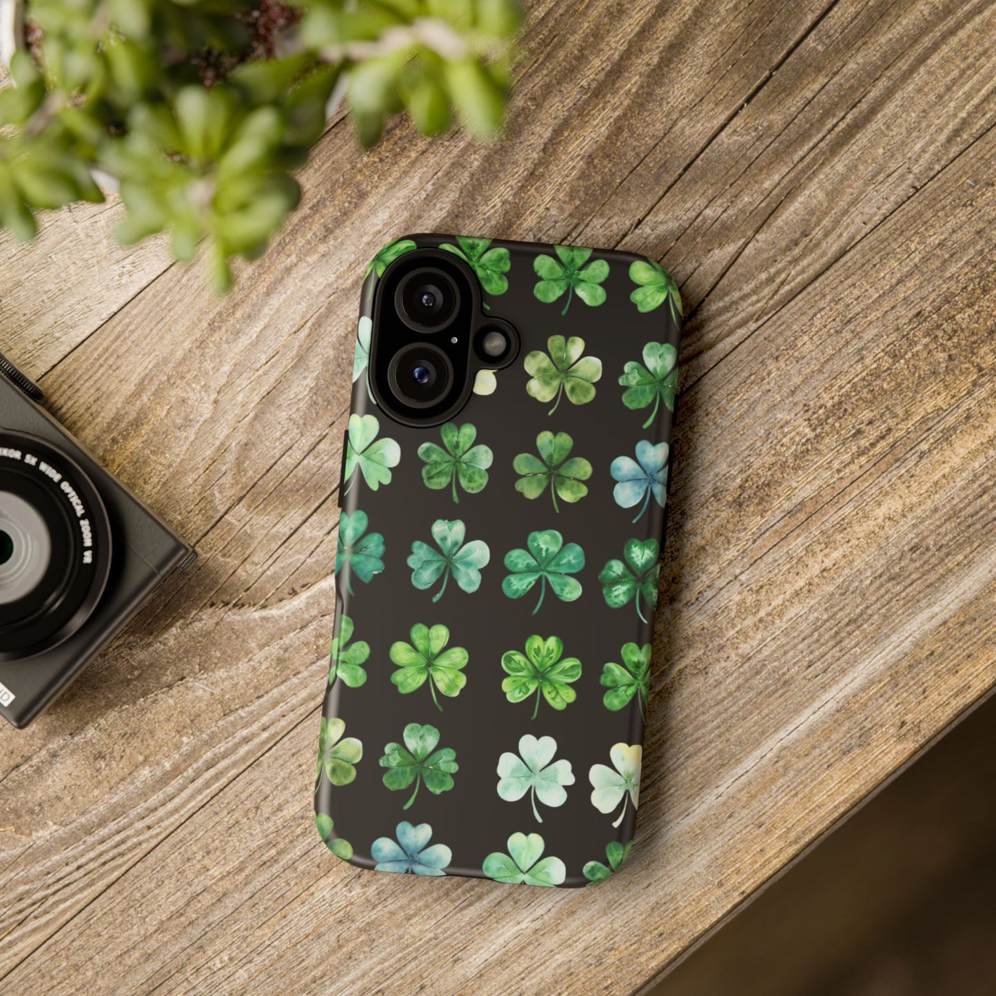 Lucky Streak 🍀 Tough Phone Case – Dual Layer Protection, Matte or Glossy