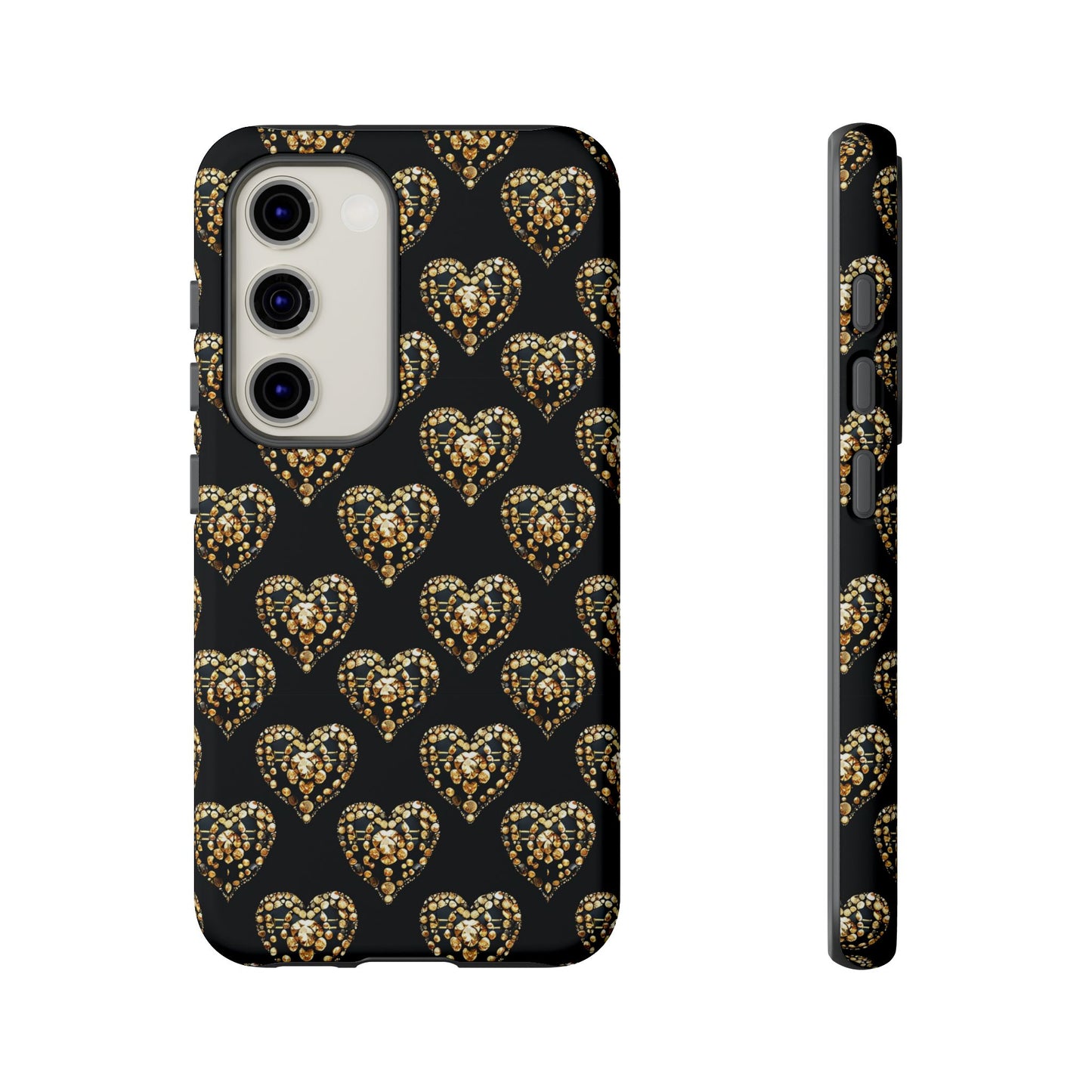 Golden Heart Luxe Phone Case