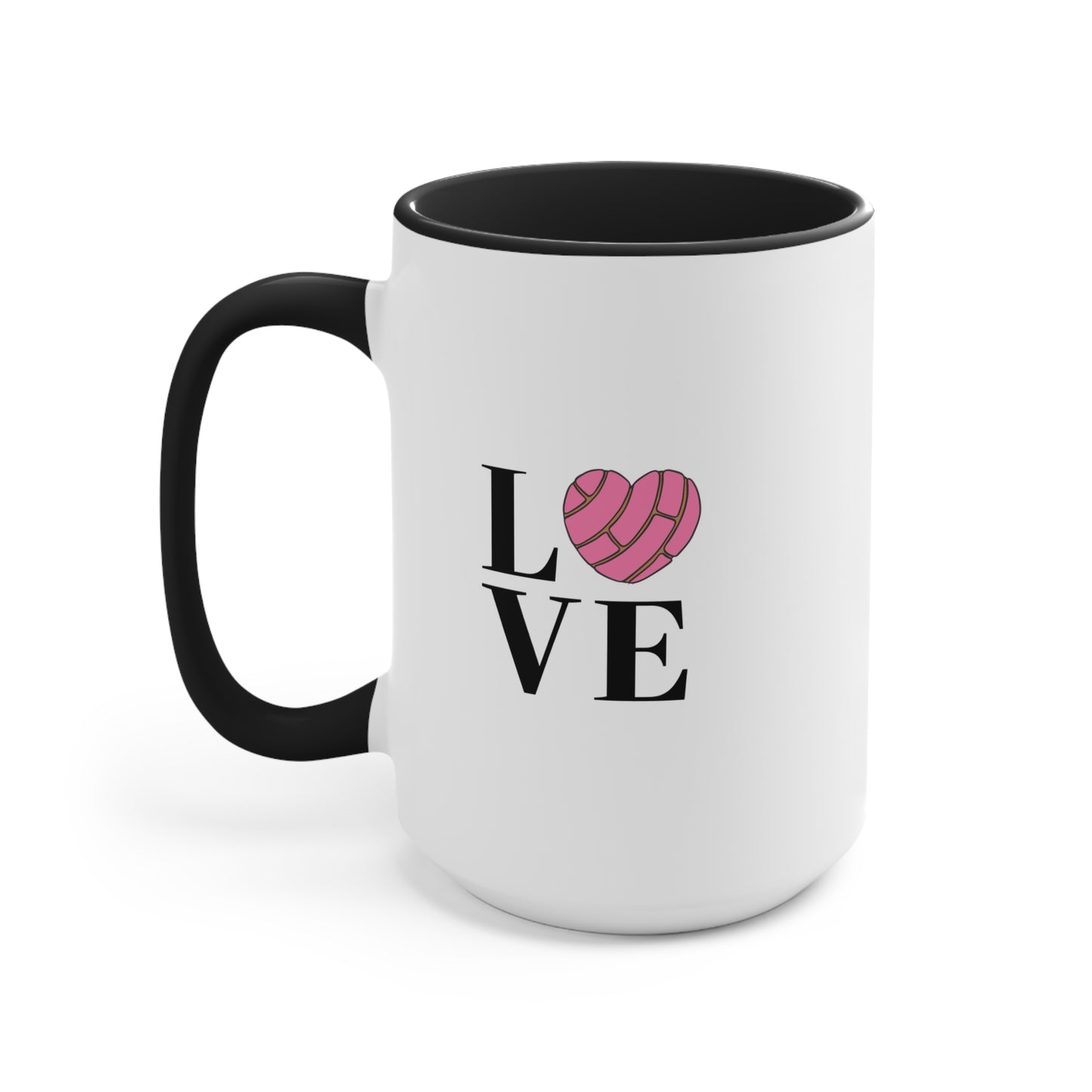 "Love Conchas" Accent Mug