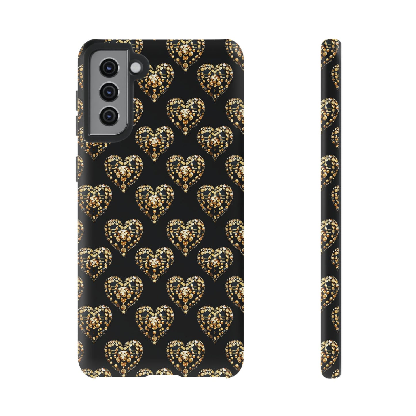 Golden Heart Luxe Phone Case