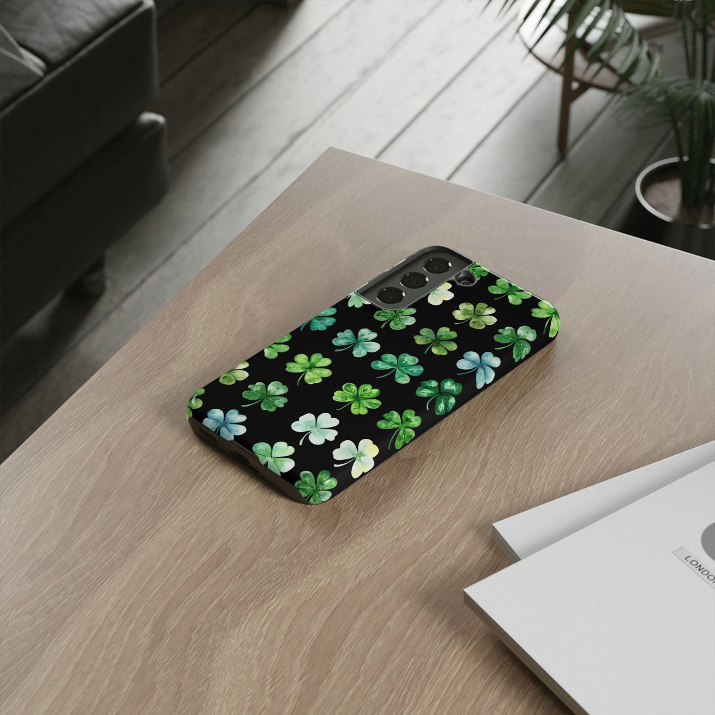 Lucky Streak 🍀 Tough Phone Case – Dual Layer Protection, Matte or Glossy