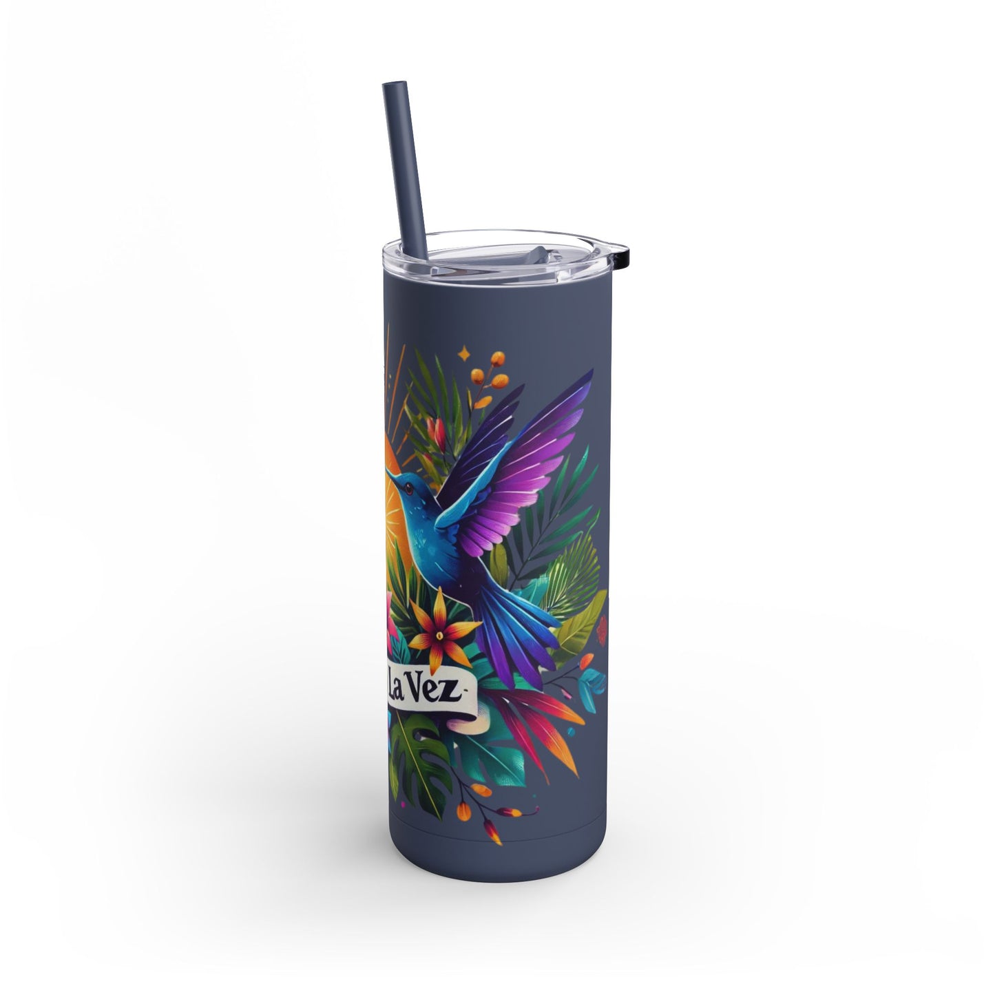 "Un Día a La Vez" Skinny Tumbler (20oz)