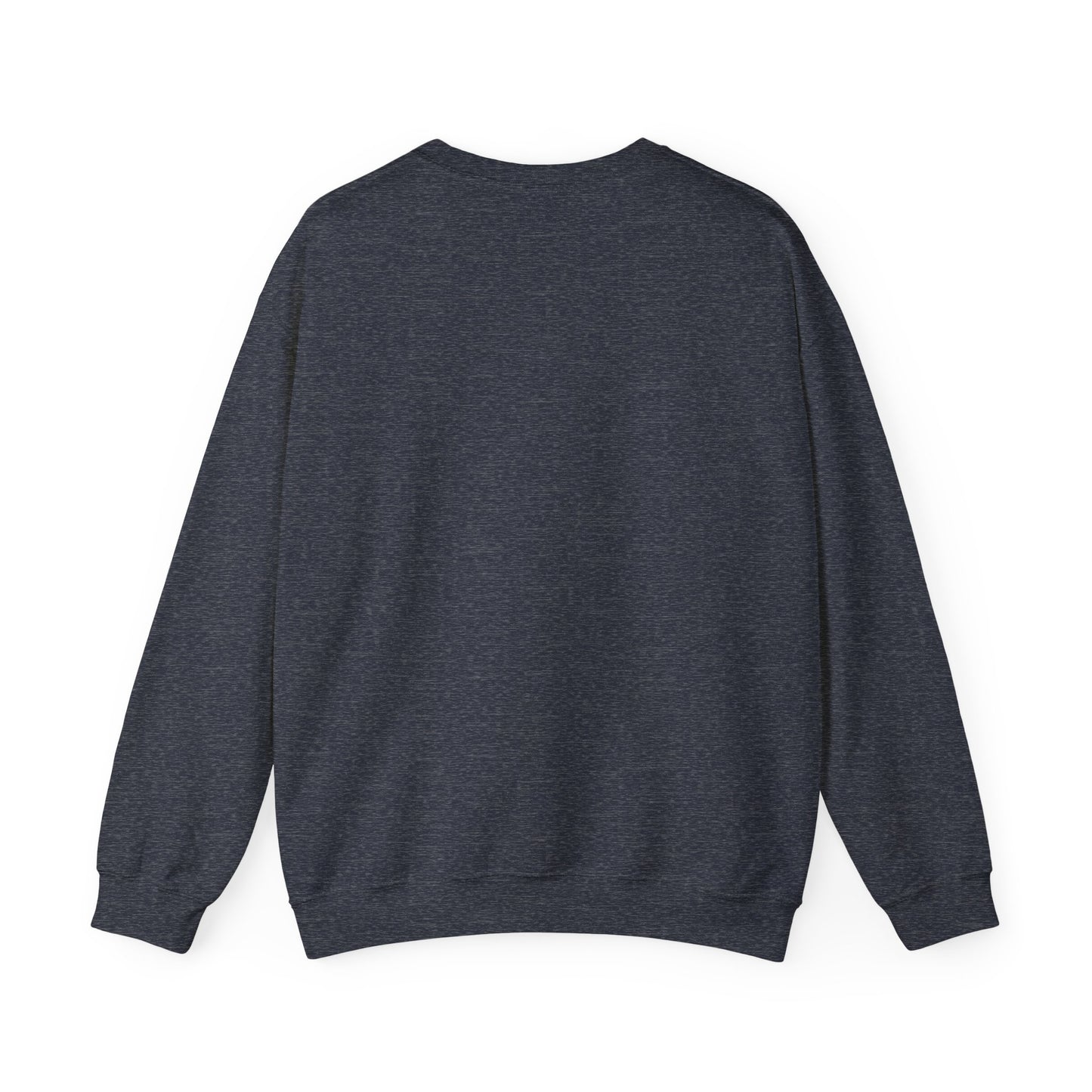 "Running on Empty" Unisex Crewneck Sweatshirt (Dark Humor Edition)