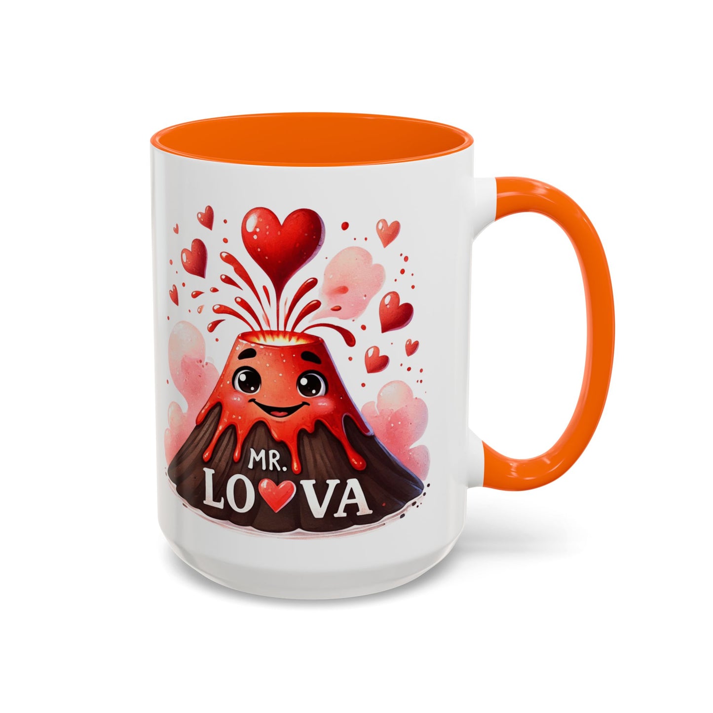 "Mr. Lo♥️va Explosive Love" Accent Mug (11oz, 15oz)