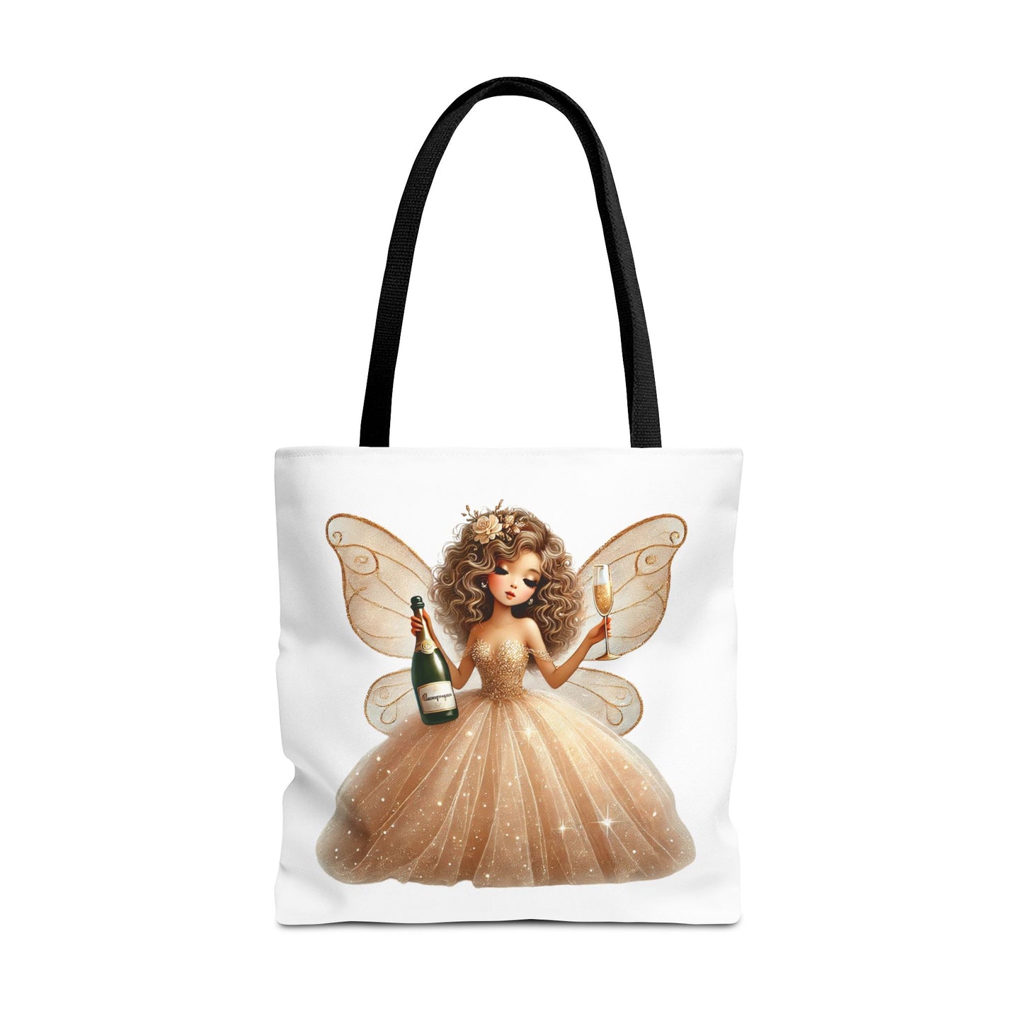 Golden Belle of Champagne Dreams – Luxe Tote Bag