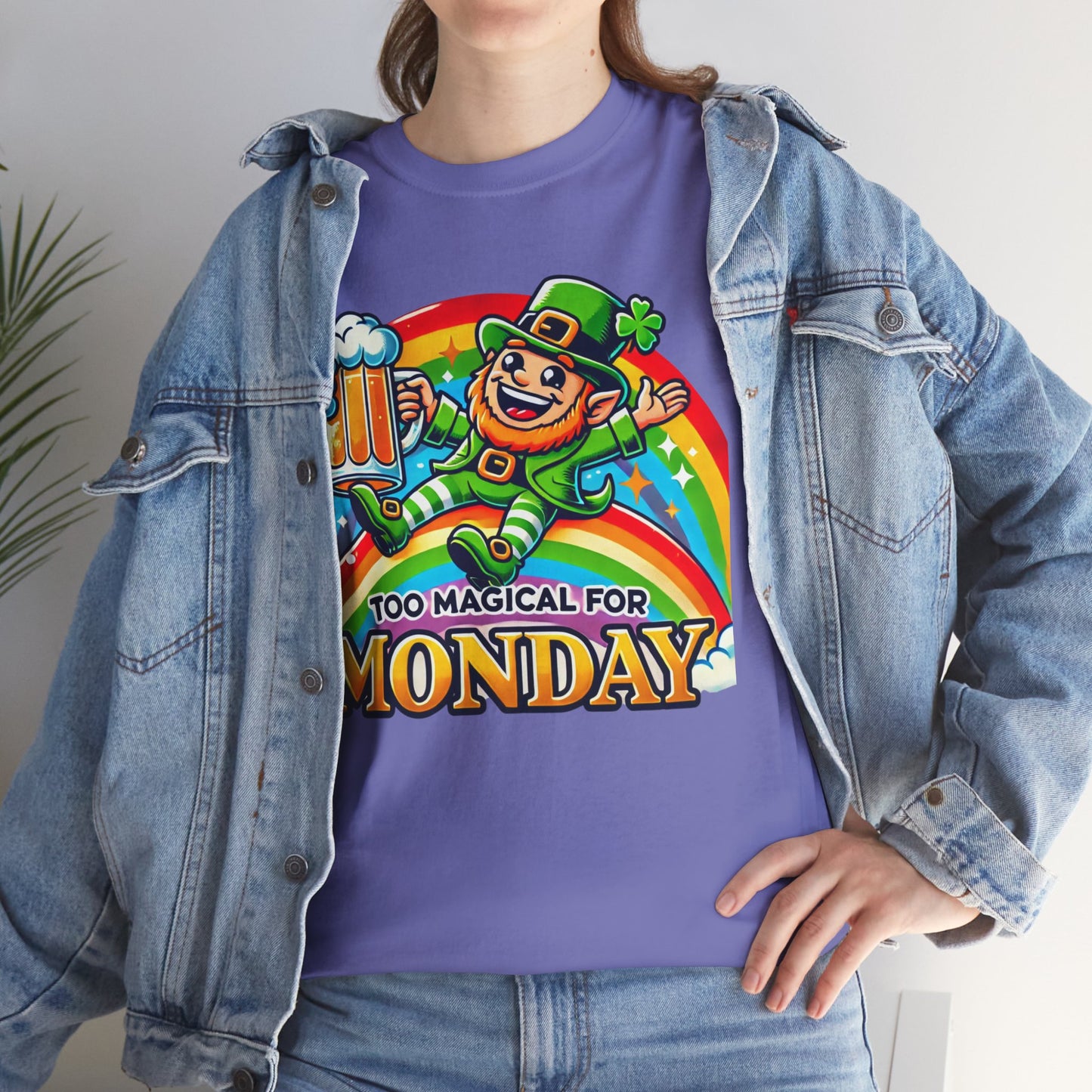 "Too Magical for Monday" St. Patrick’s Day Shirt – Unisex Lucky Tee
