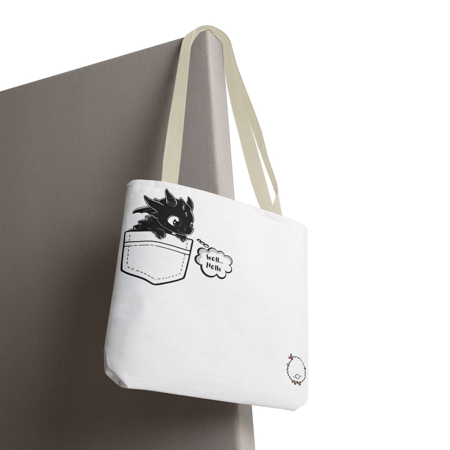 Well… Hello, Snack—I Mean, Friend Tote 🐉😏