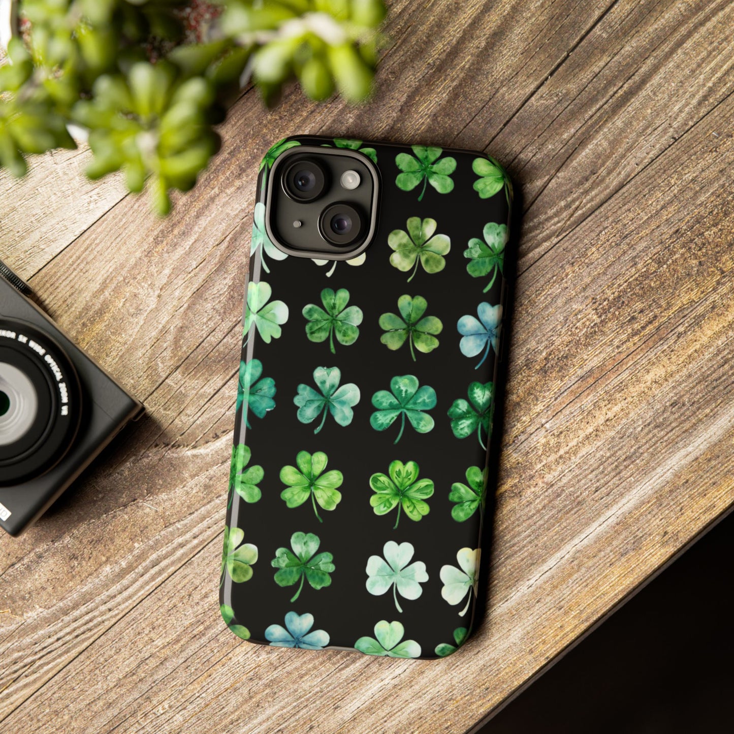 Lucky Streak 🍀 Tough Phone Case – Dual Layer Protection, Matte or Glossy