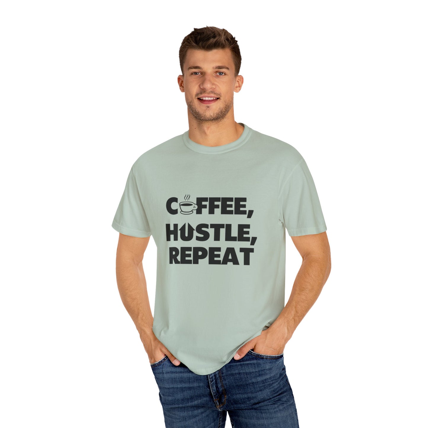 "Coffee, Hustle, Repeat" Unisex T-Shirt