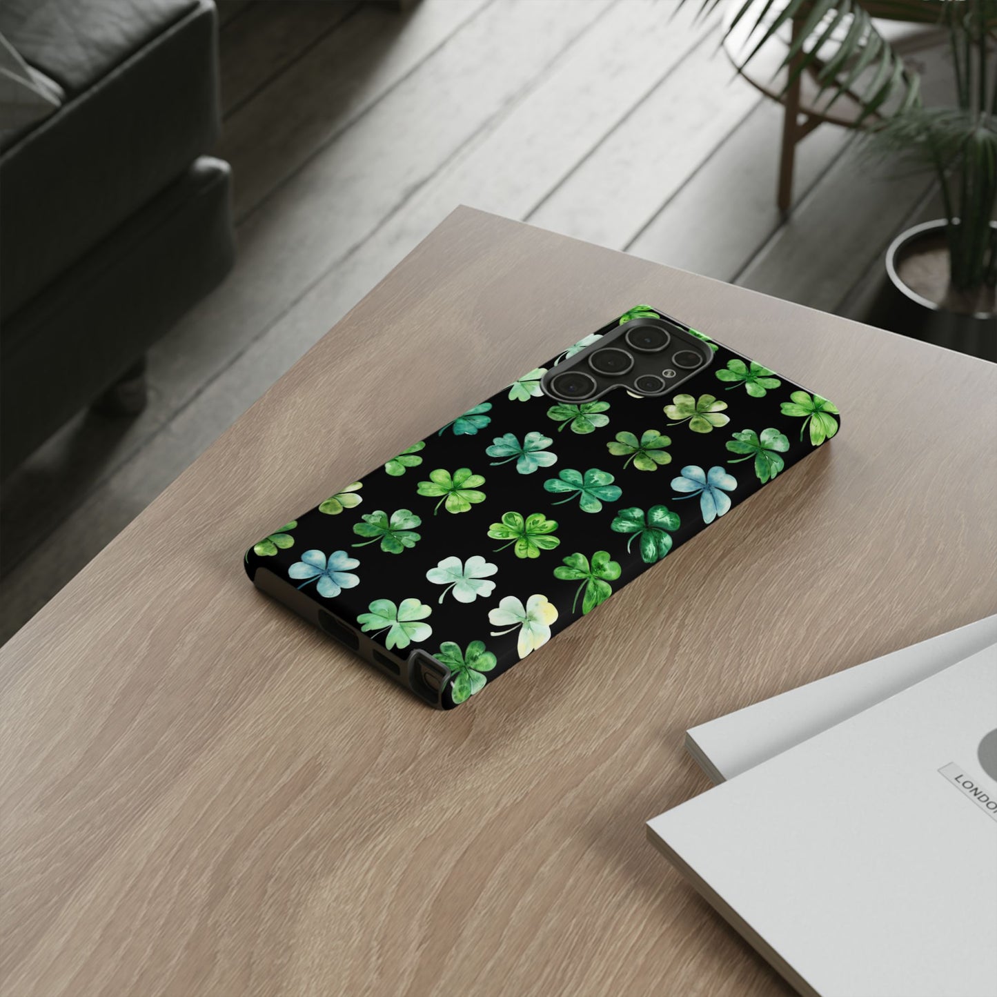 Lucky Streak 🍀 Tough Phone Case – Dual Layer Protection, Matte or Glossy