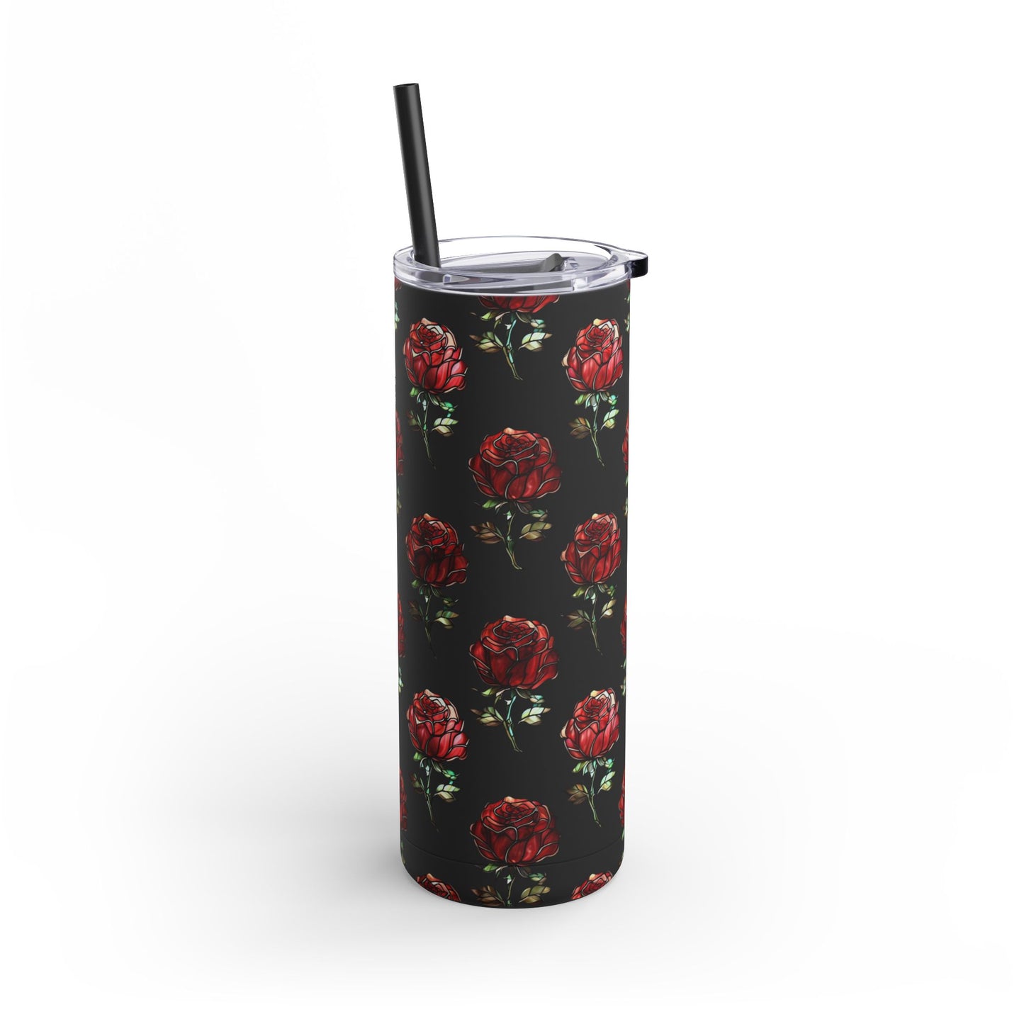 "Timeless Roses" Skinny Matte Tumbler, 20oz