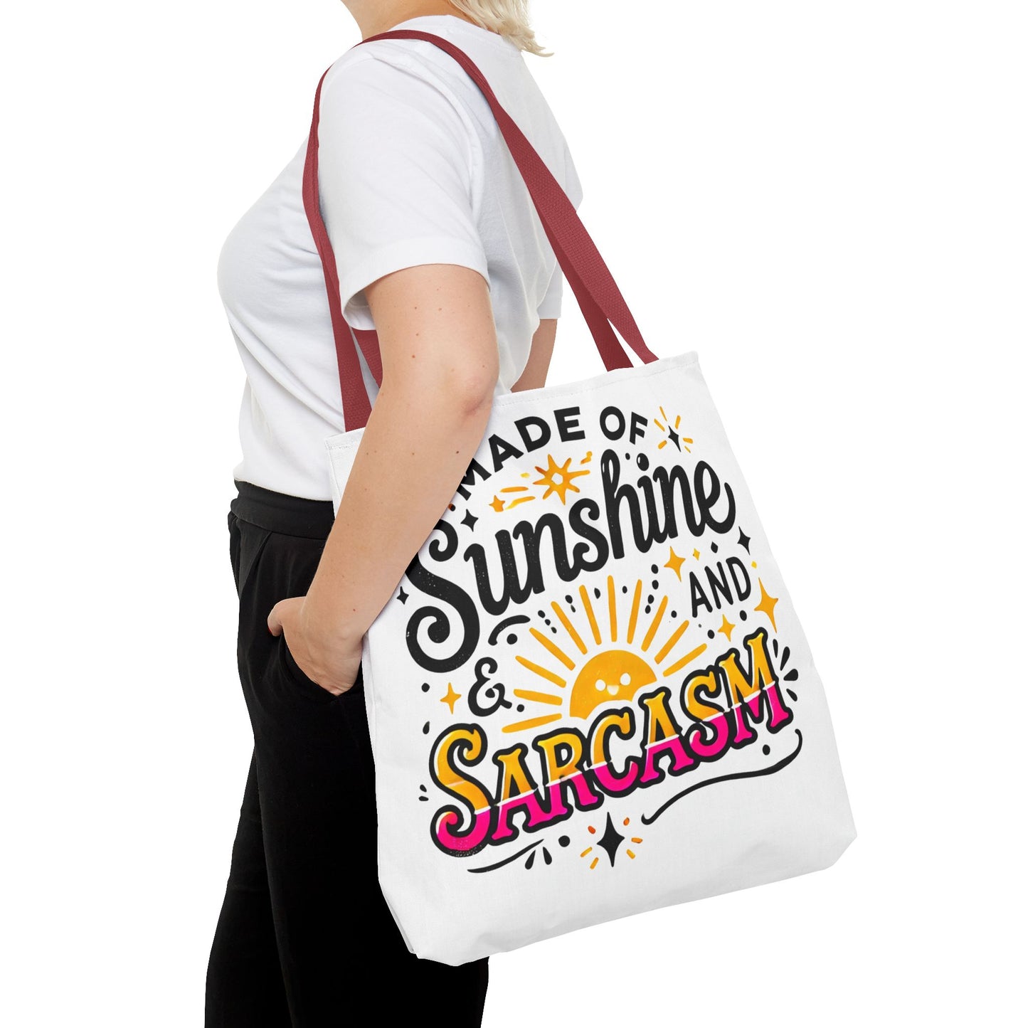 Made of Sunshine & Sarcasm–Tote Bag