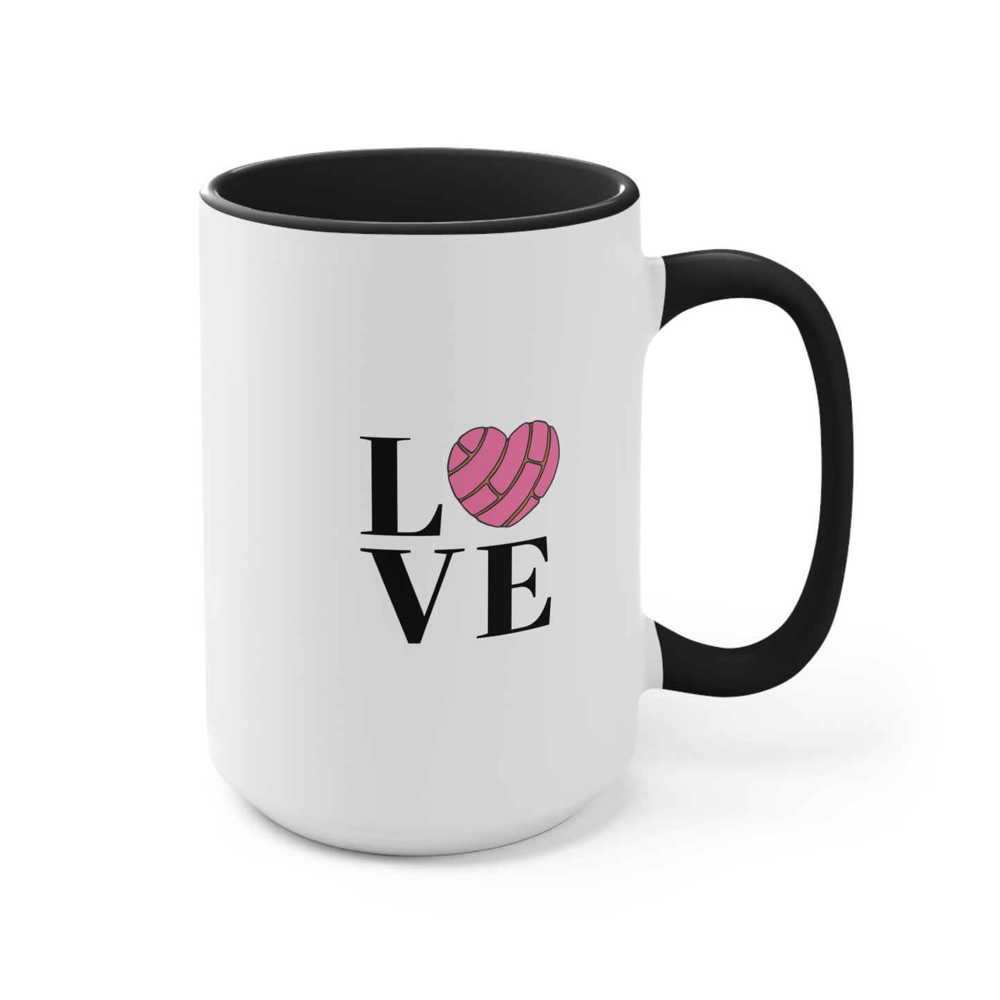 "Love Conchas" Accent Mug