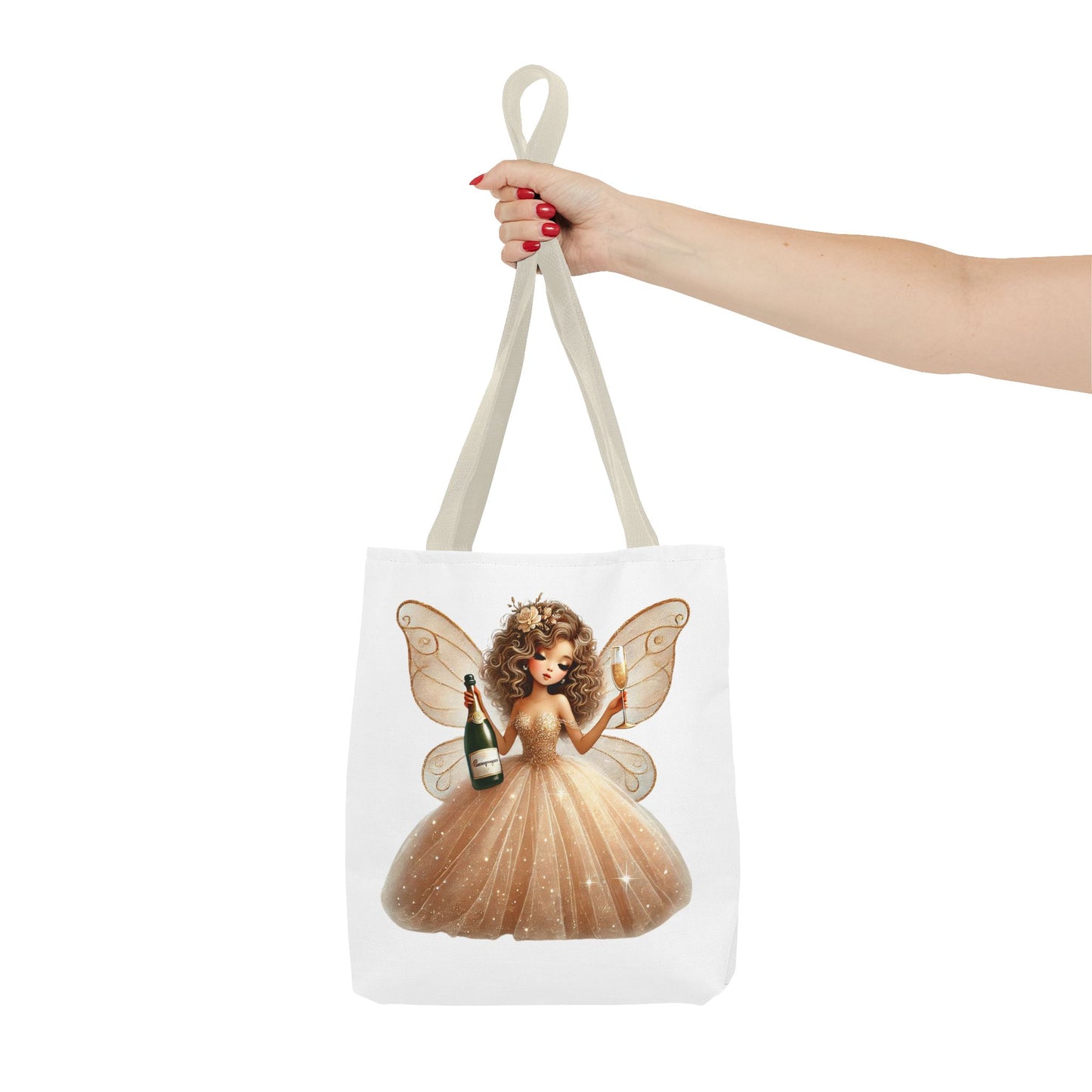 Golden Belle of Champagne Dreams – Luxe Tote Bag