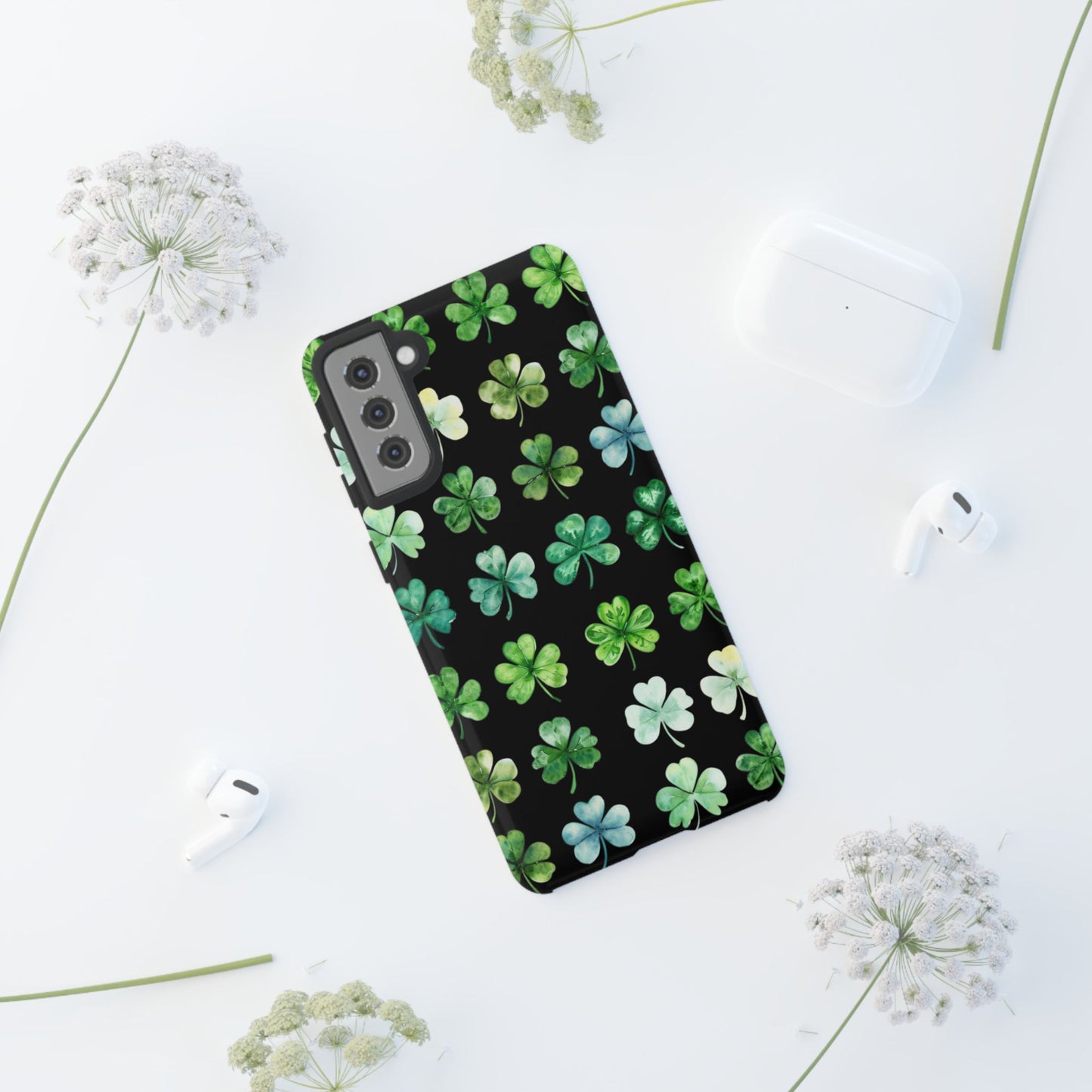 Lucky Streak 🍀 Tough Phone Case – Dual Layer Protection, Matte or Glossy