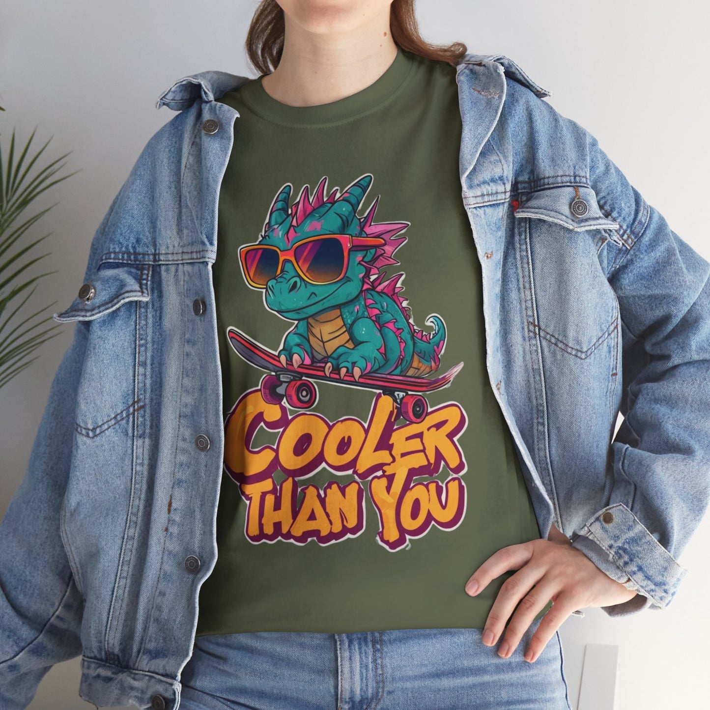 Cooler Than You Dragon Unisex Tee β Dripping in Mythical Swagger ππΆοΈ