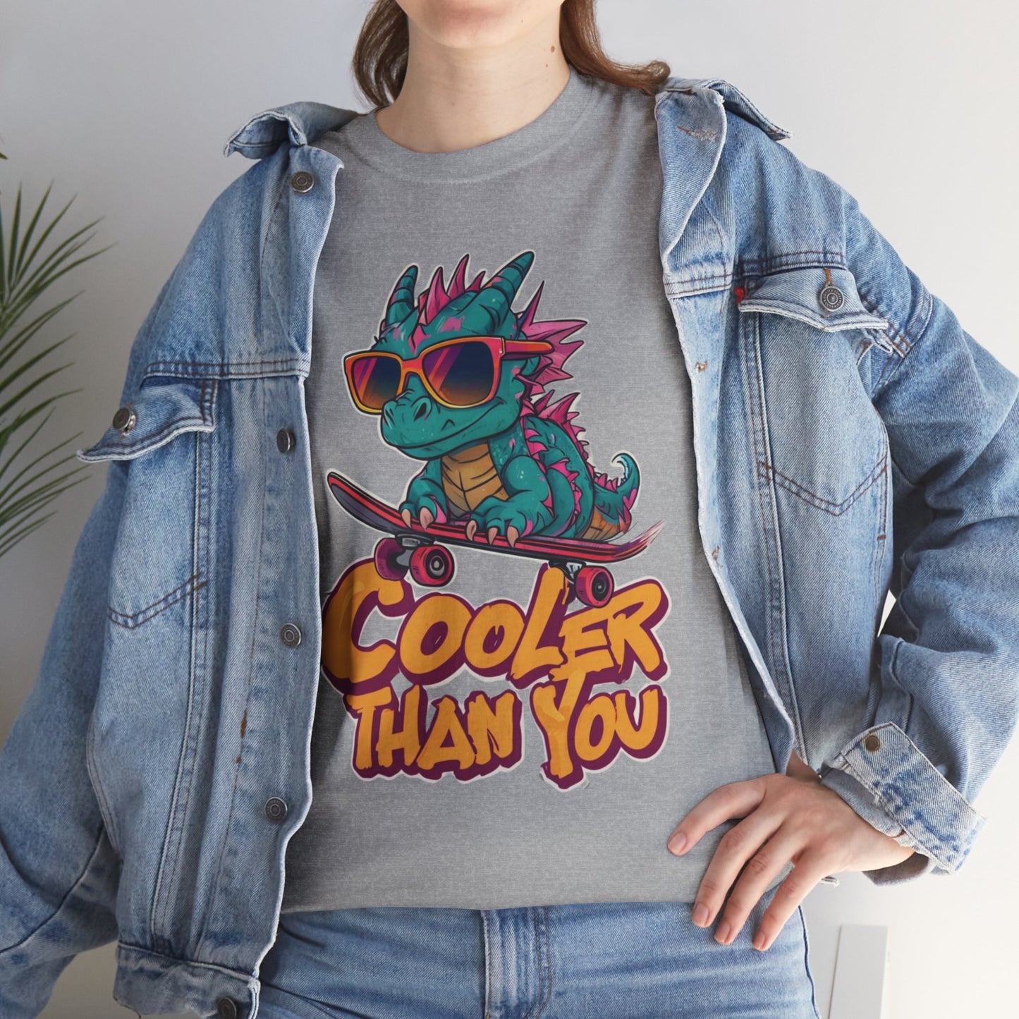 Cooler Than You Dragon Unisex Tee β Dripping in Mythical Swagger ππΆοΈ