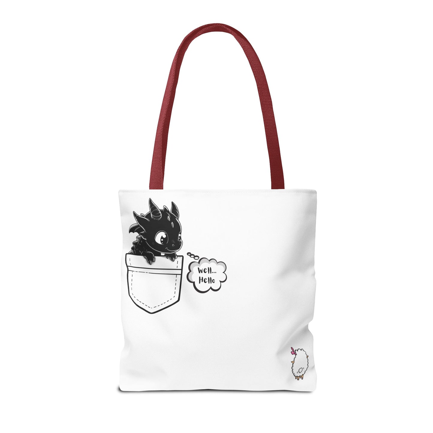 Well… Hello, Snack—I Mean, Friend Tote 🐉😏