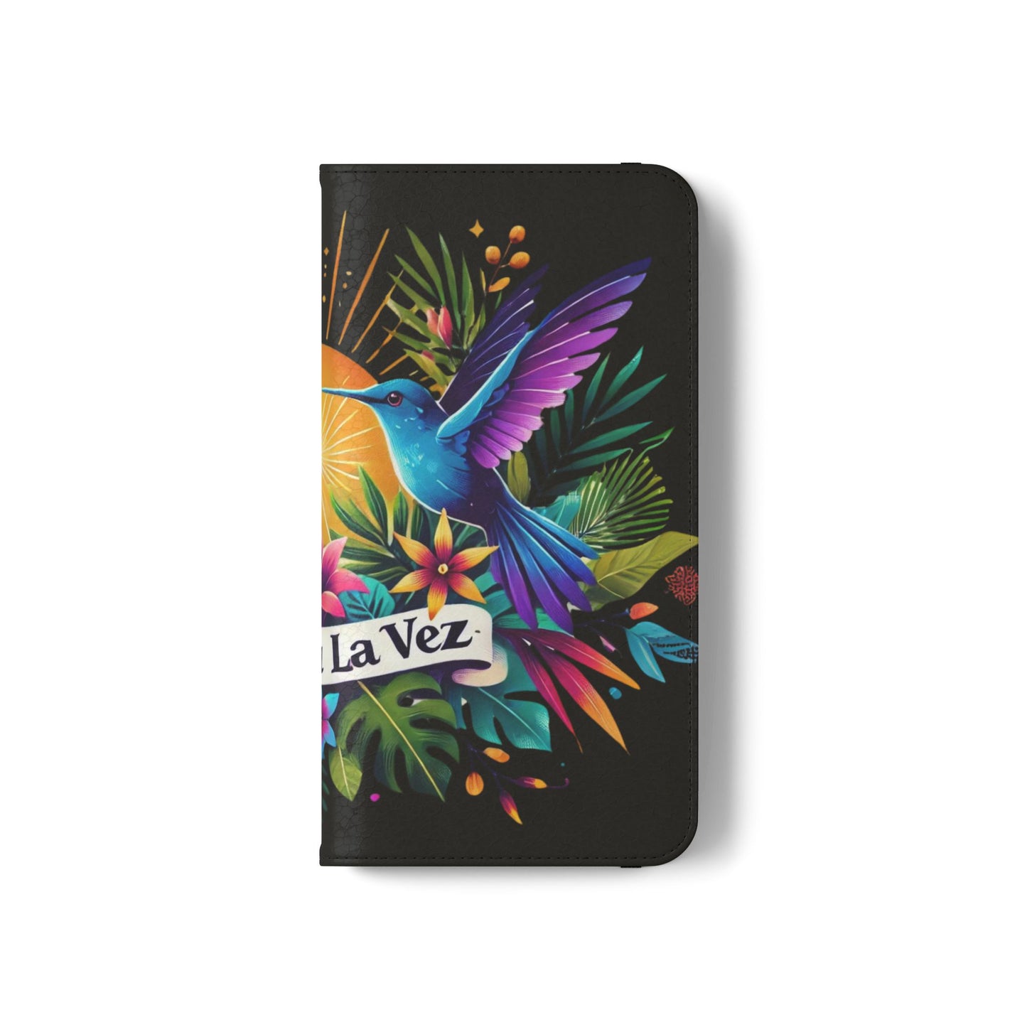 "Un Día a La Vez" Vibrant Midnight Flip Case