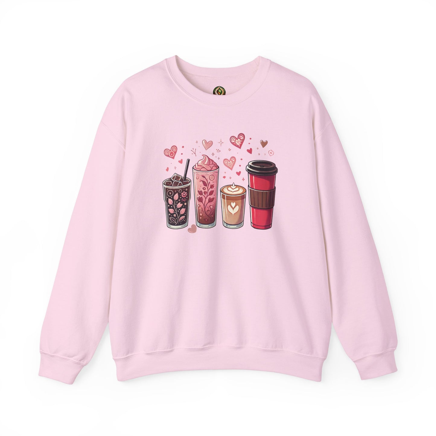"Cup of Love" Coffee Lovers Crewneck