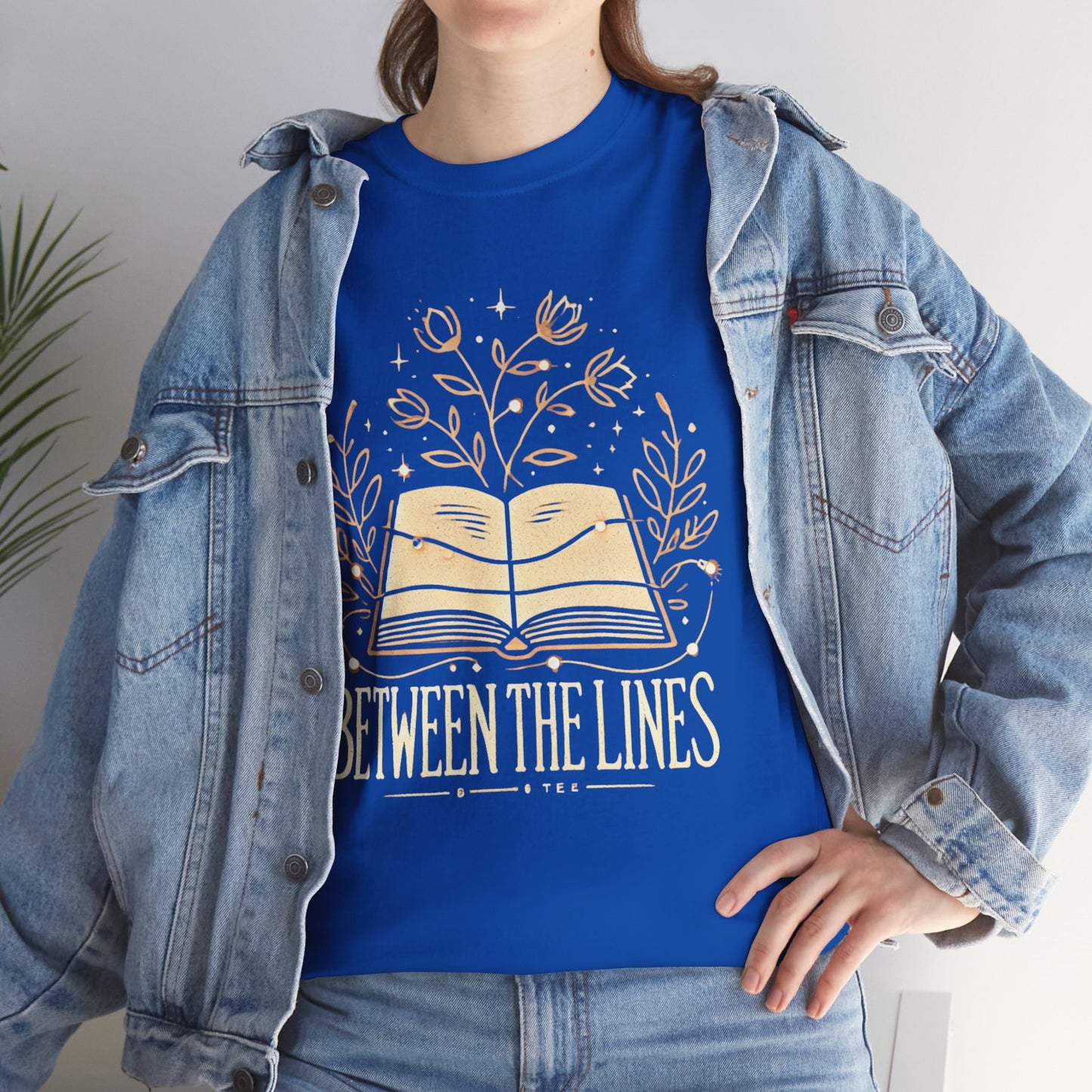 "Between the Lines" Unisex Cotton Tee
