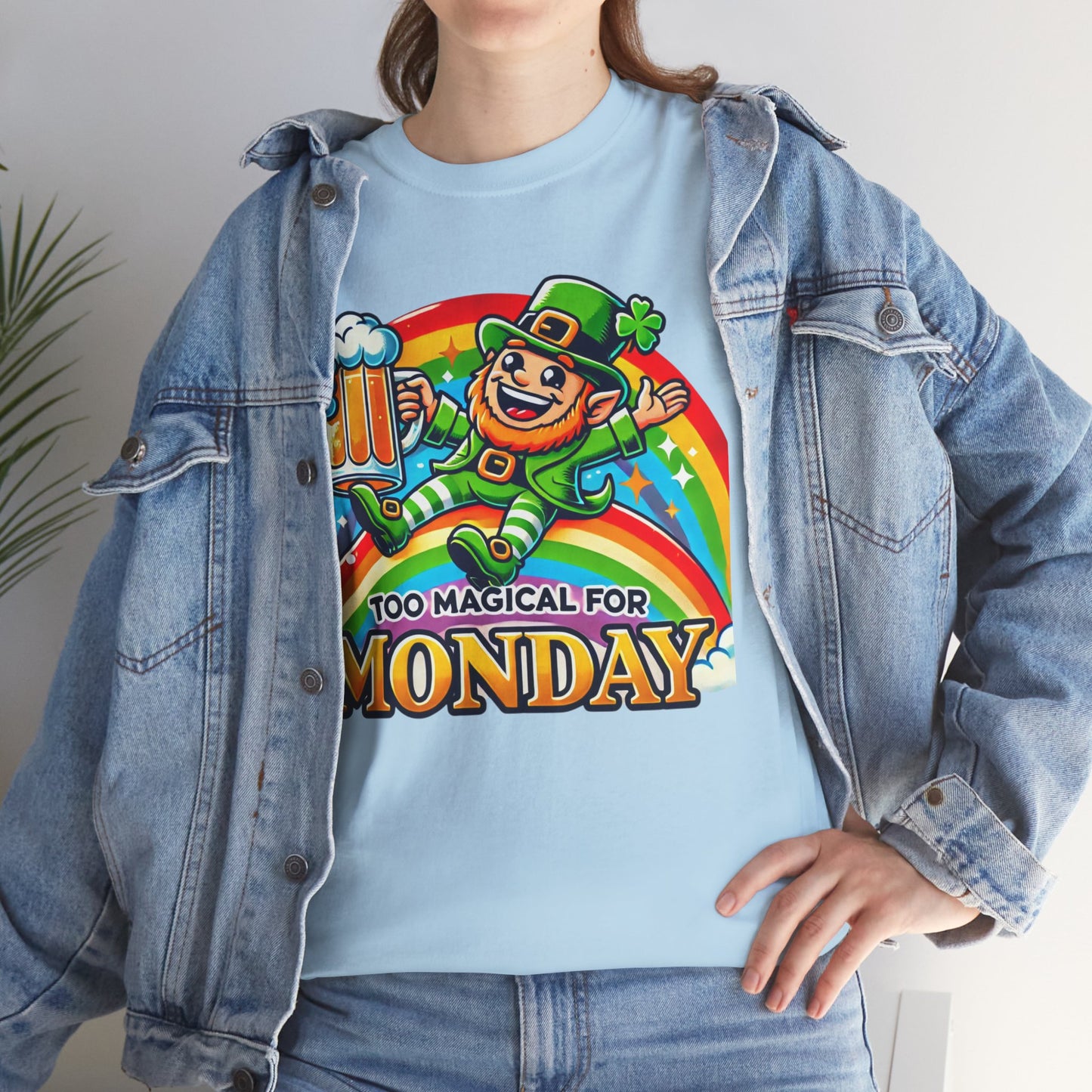 "Too Magical for Monday" St. Patrick’s Day Shirt – Unisex Lucky Tee