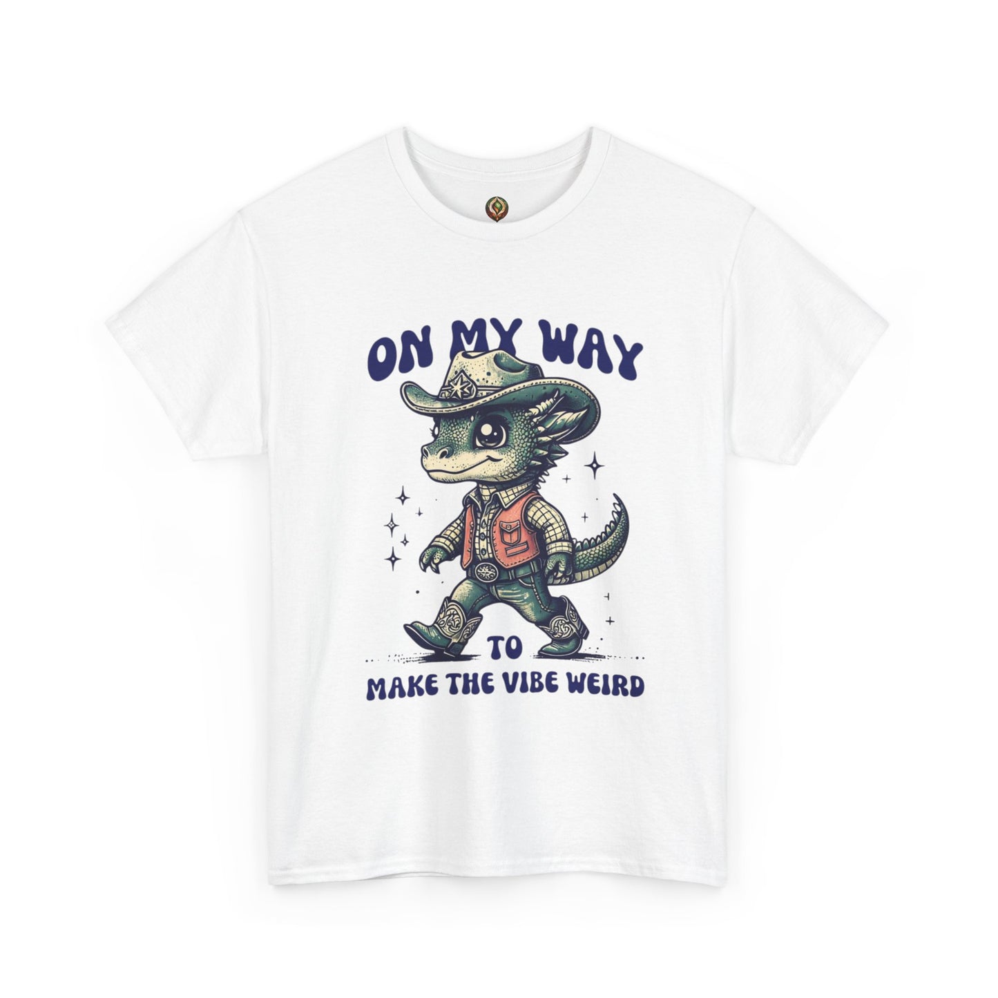 On My Way to Make the Vibe Weird π₯ Cowboy Dragon Unisex Tee